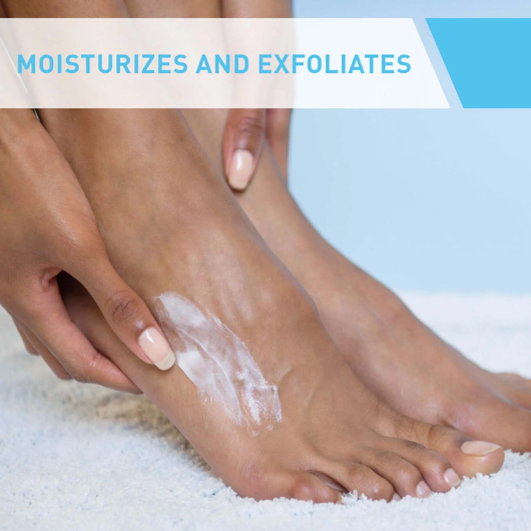 CeraVe SA Renewing Foot Cream for Dry, Rough & Cracked Feet with Hyaluronic Acid 88ml - Image 4