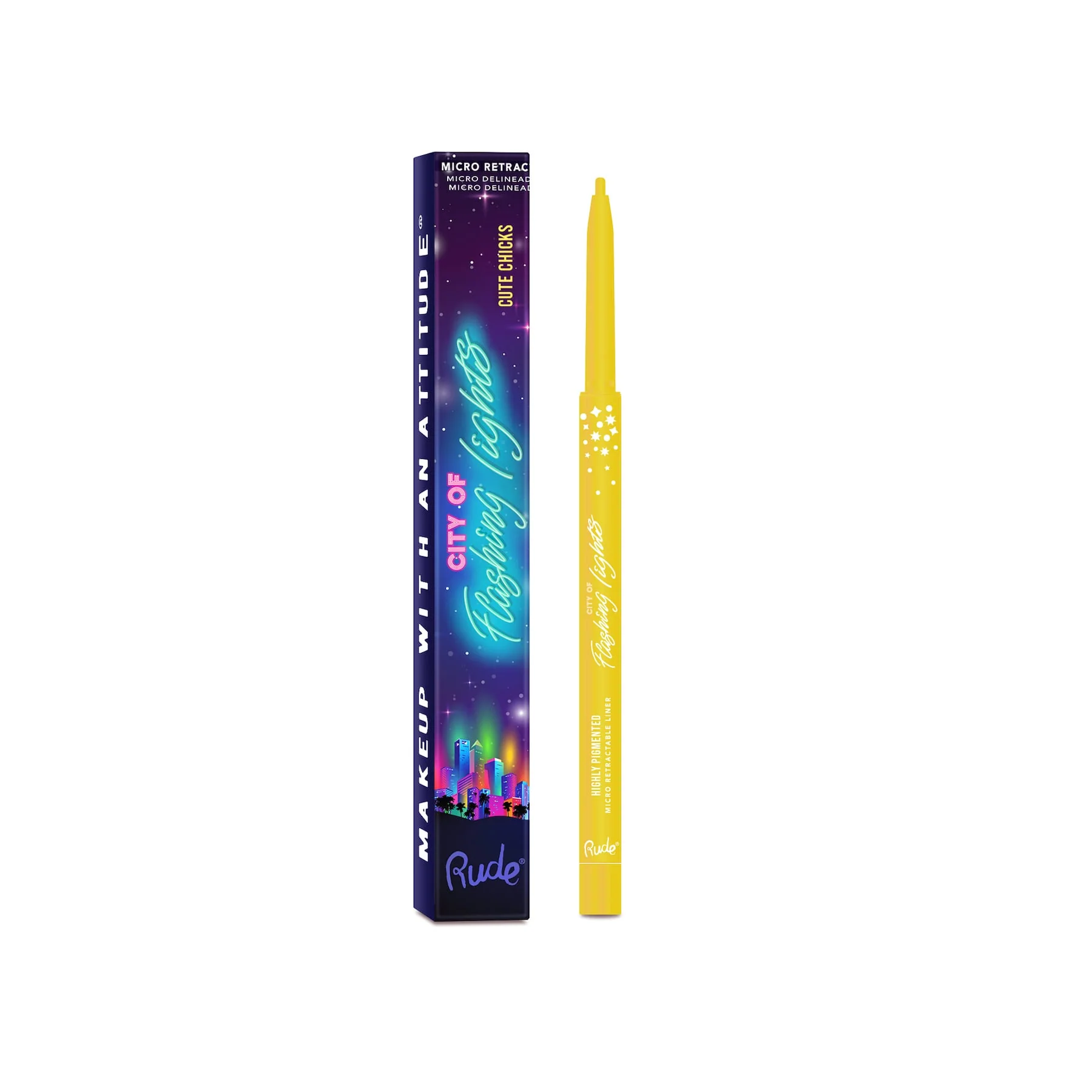 Rude City of Flashing Lights Micro Retractable Liner 0.1g - Image 10