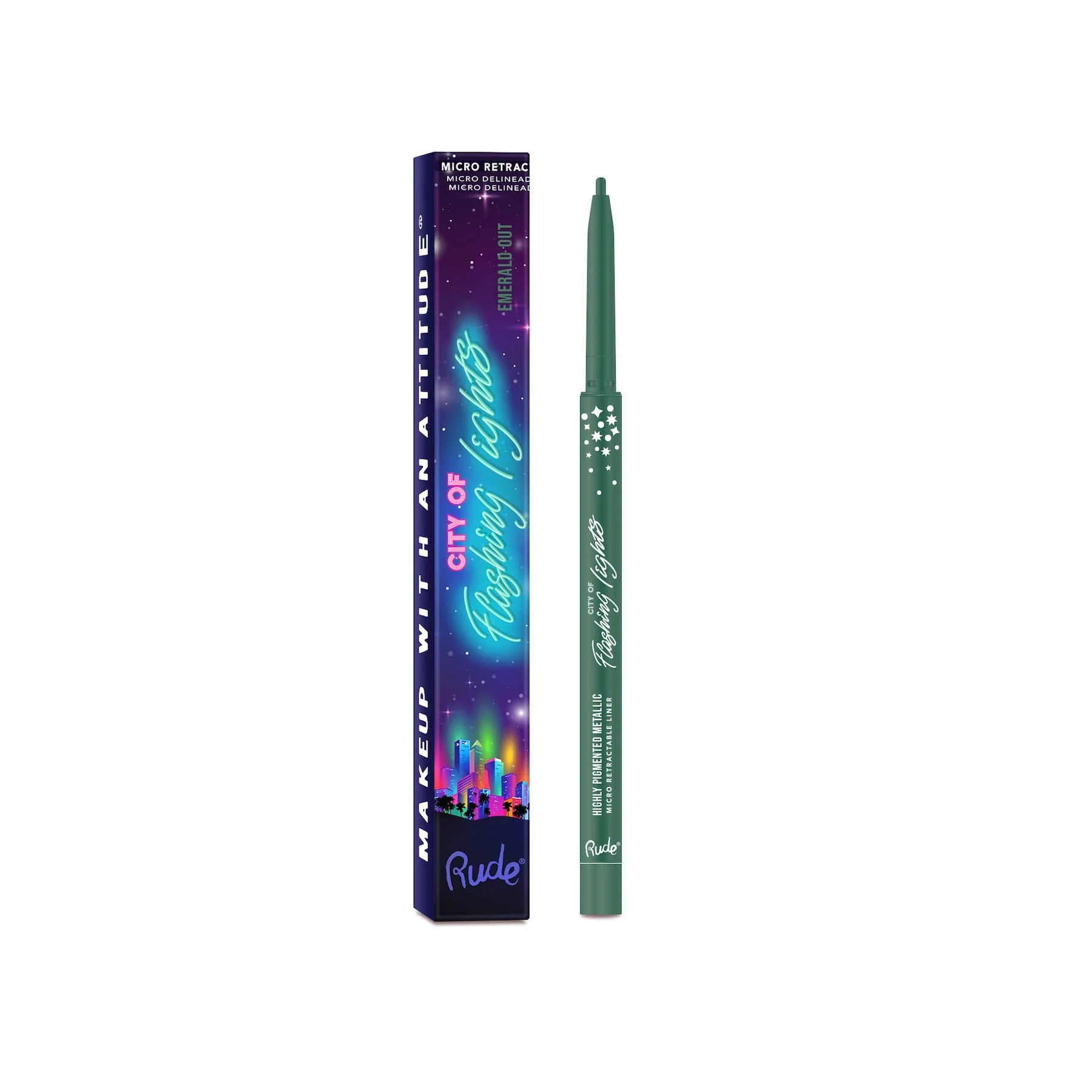 Rude City of Flashing Lights Micro Retractable Liner 0.1g - Image 12