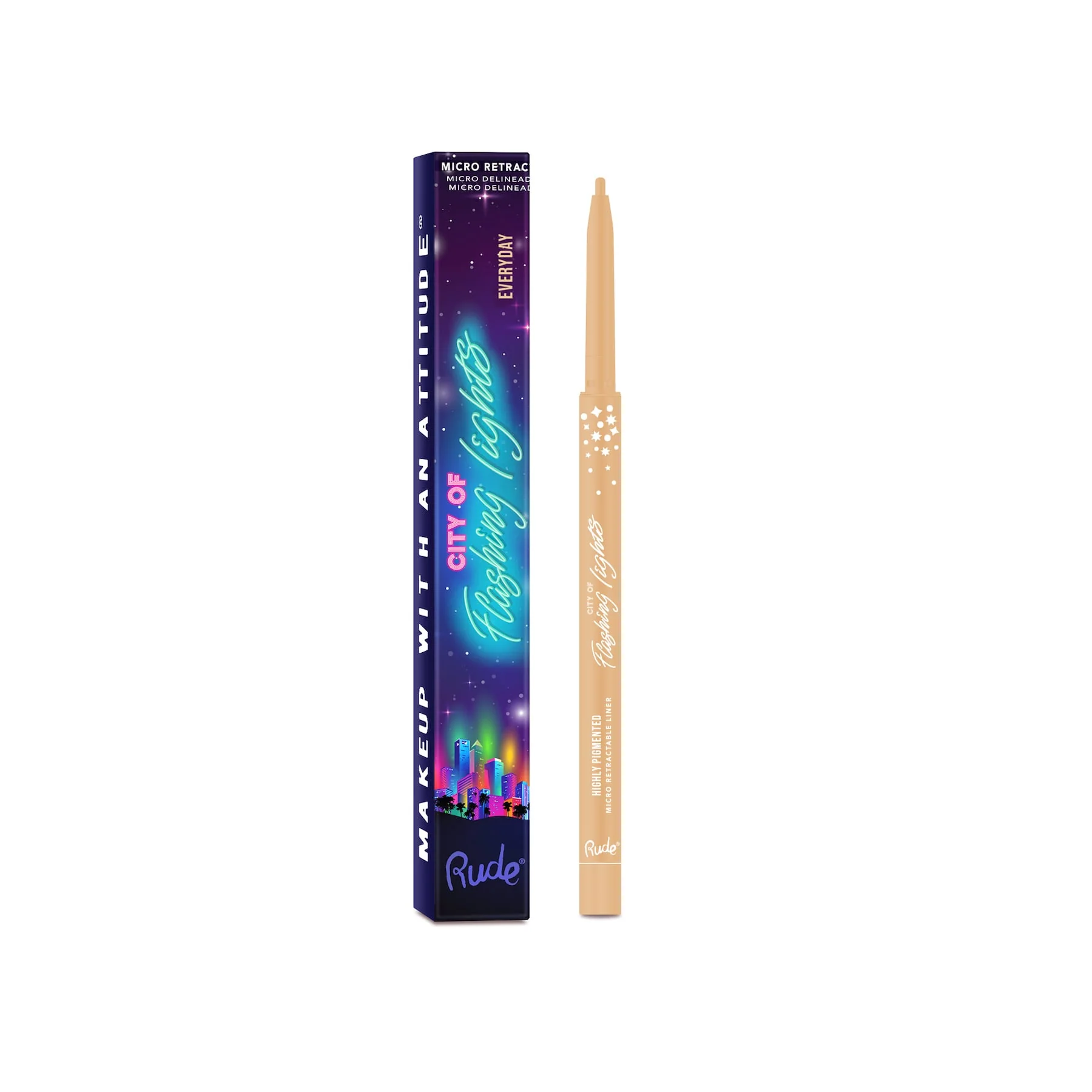 Rude City of Flashing Lights Micro Retractable Liner 0.1g - Image 13
