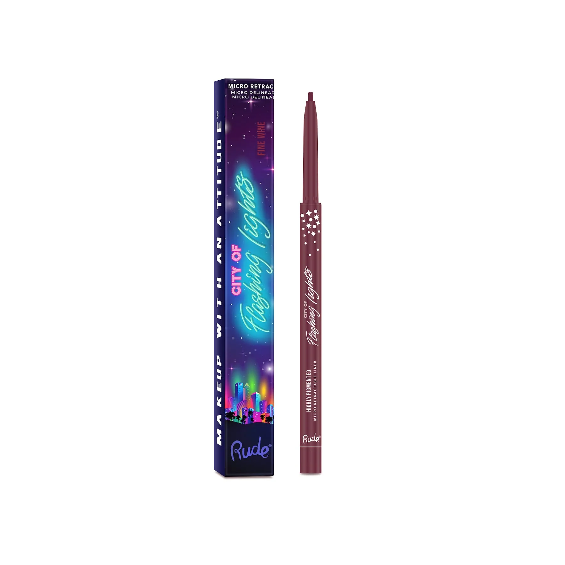 Rude City of Flashing Lights Micro Retractable Liner 0.1g - Image 14