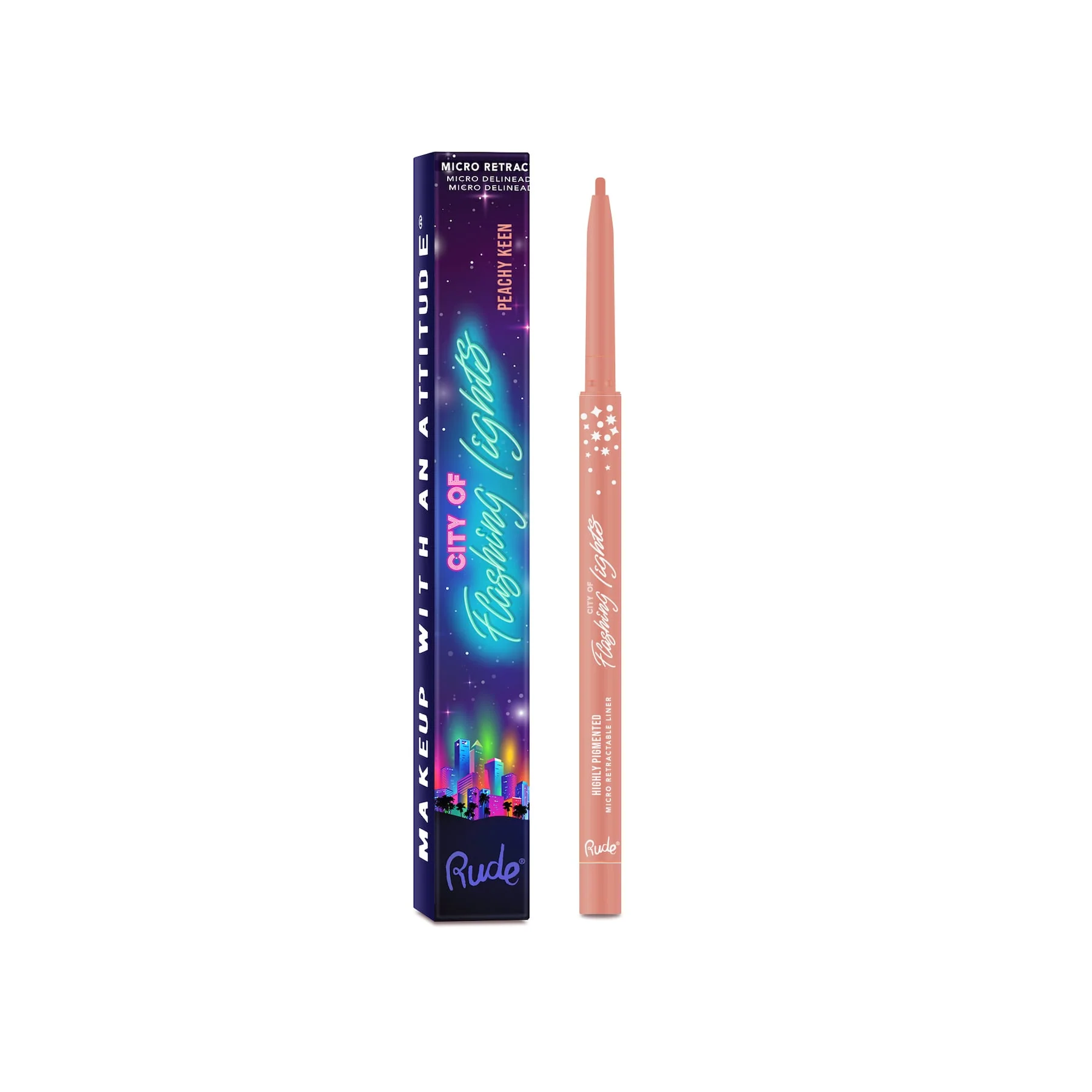 Rude City of Flashing Lights Micro Retractable Liner 0.1g - Image 19