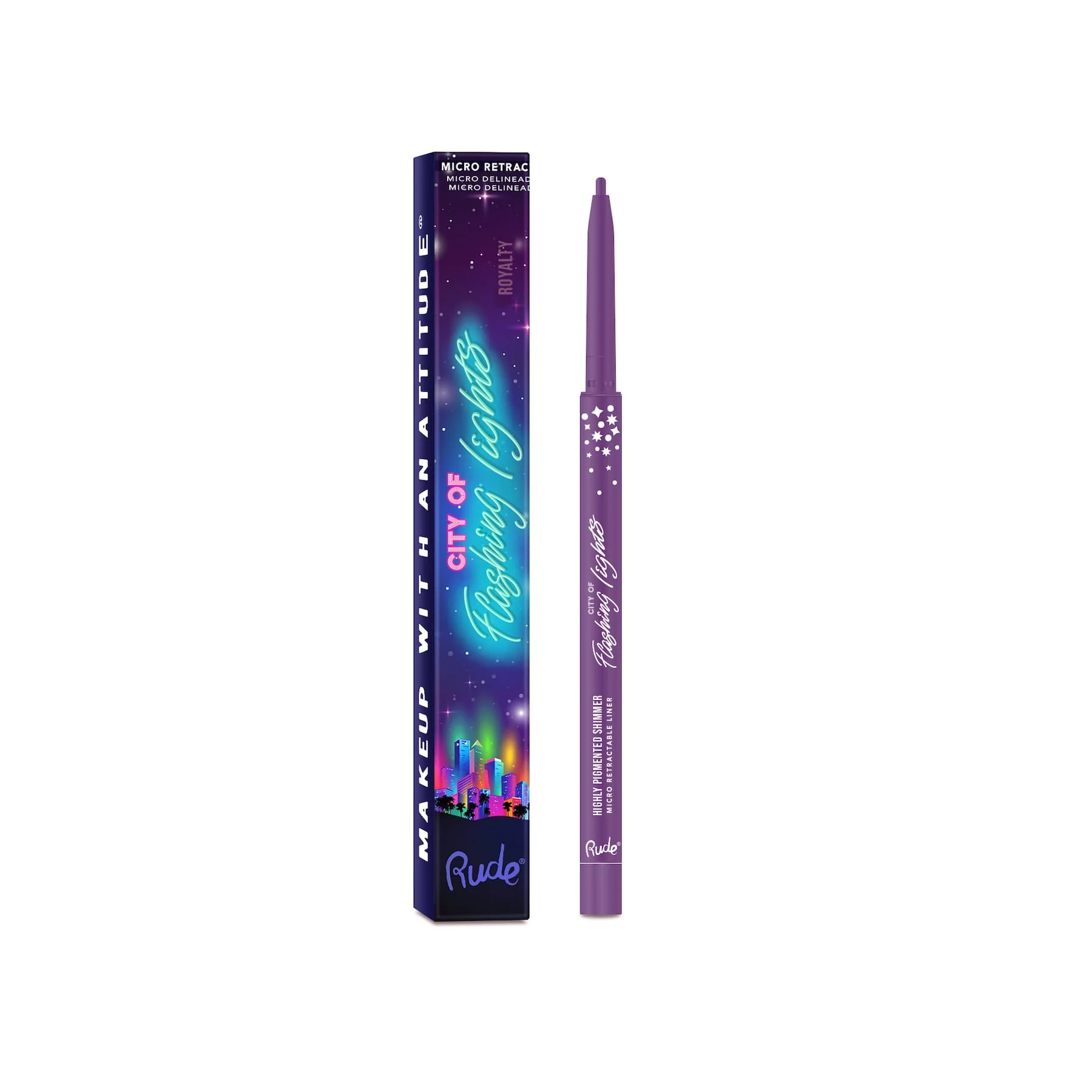 Rude City of Flashing Lights Micro Retractable Liner 0.1g - Image 23