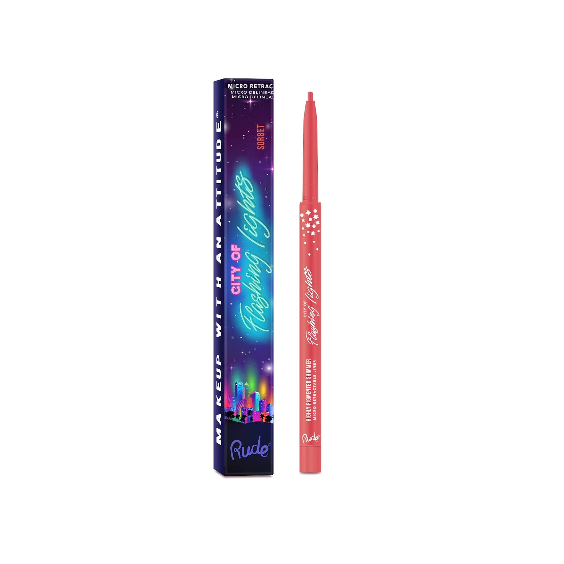Rude City of Flashing Lights Micro Retractable Liner 0.1g - Image 24
