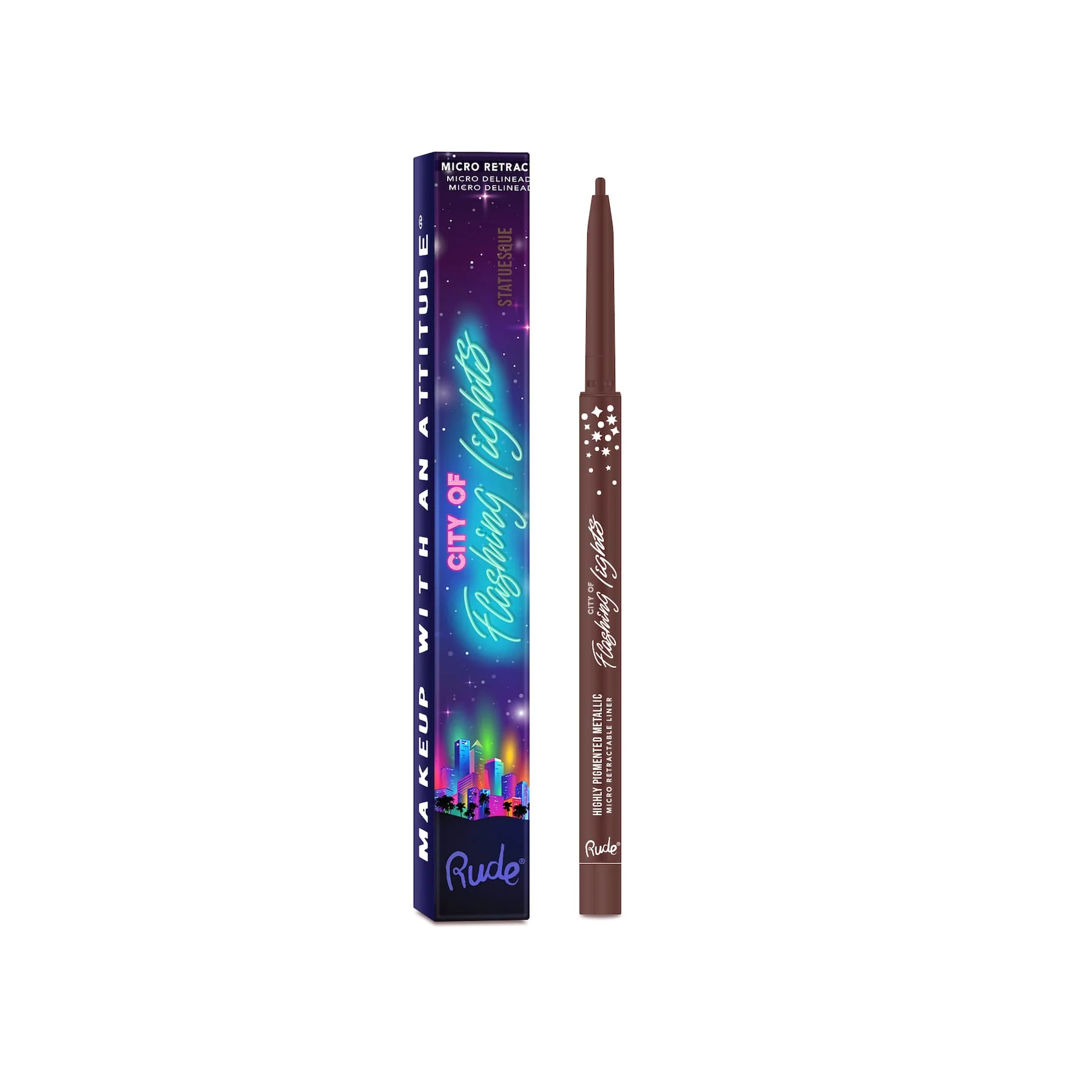 Rude City of Flashing Lights Micro Retractable Liner 0.1g - Image 25