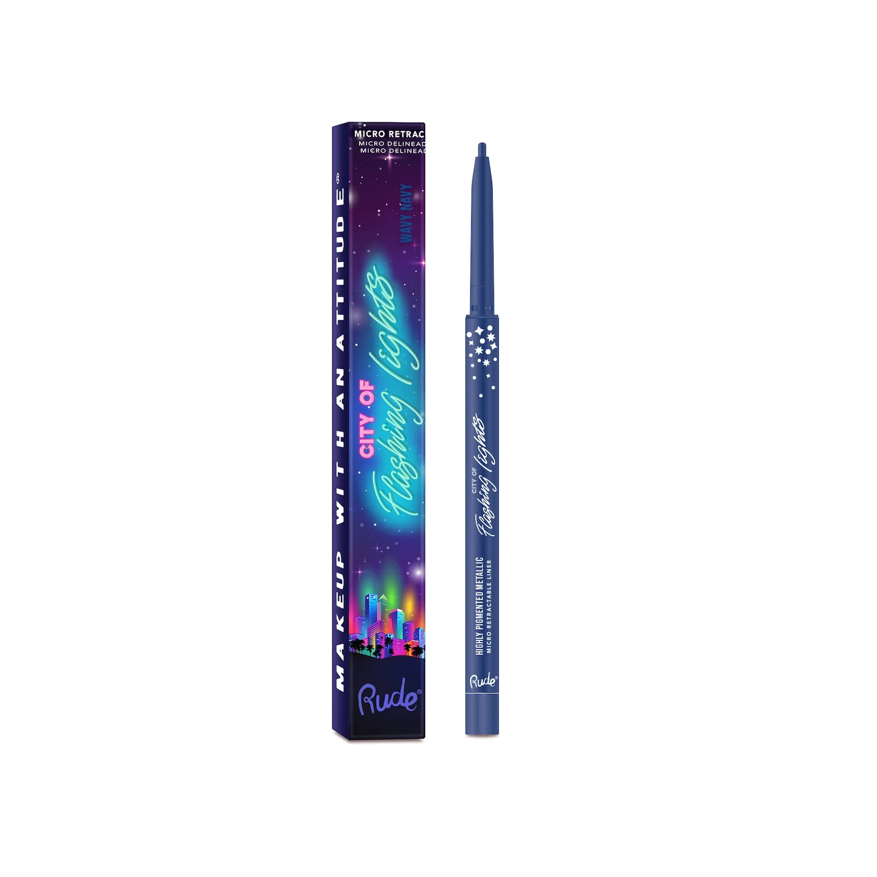 Rude City of Flashing Lights Micro Retractable Liner 0.1g - Image 26