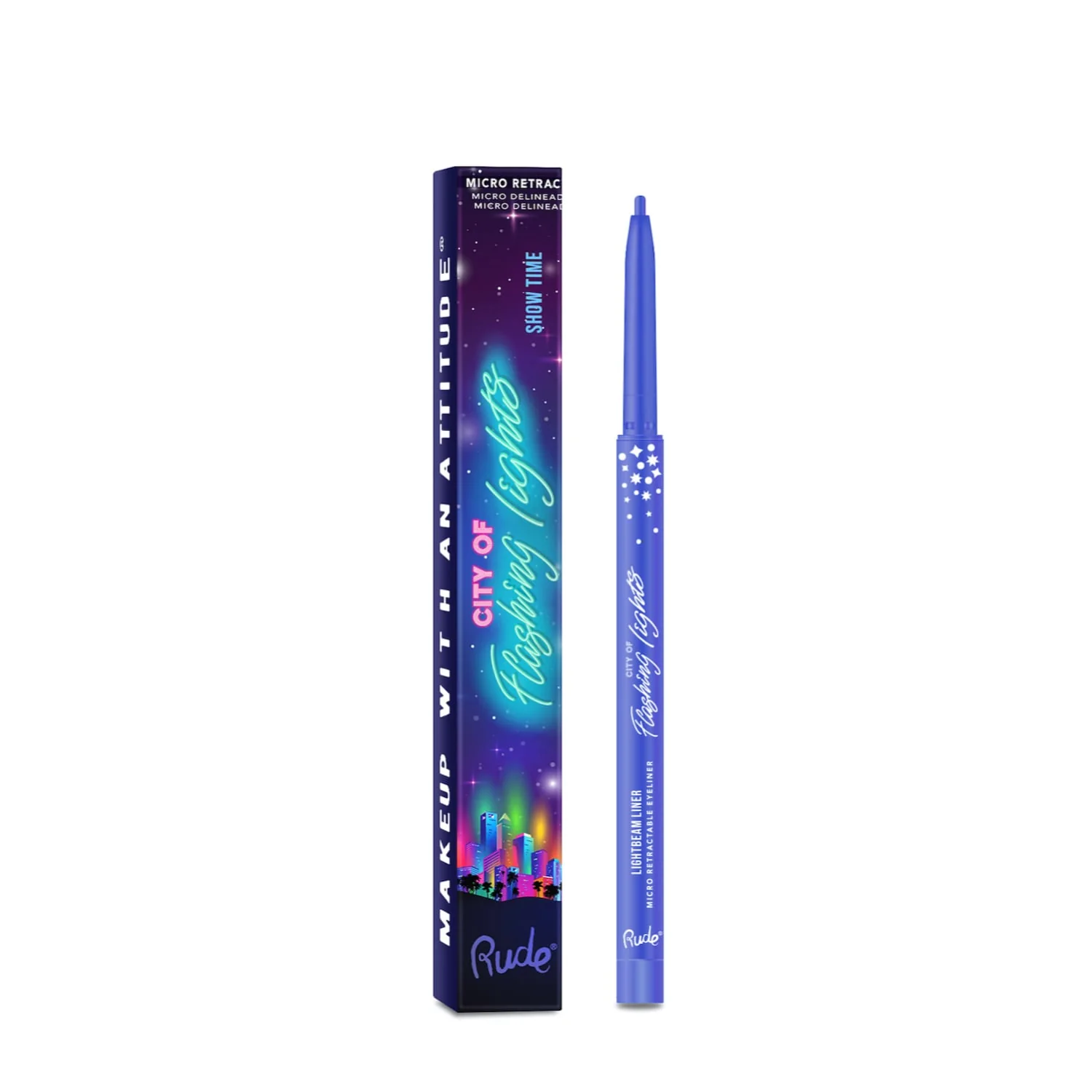 Rude City of Flashing Lights Micro Retractable Liner 0.1g - Image 3