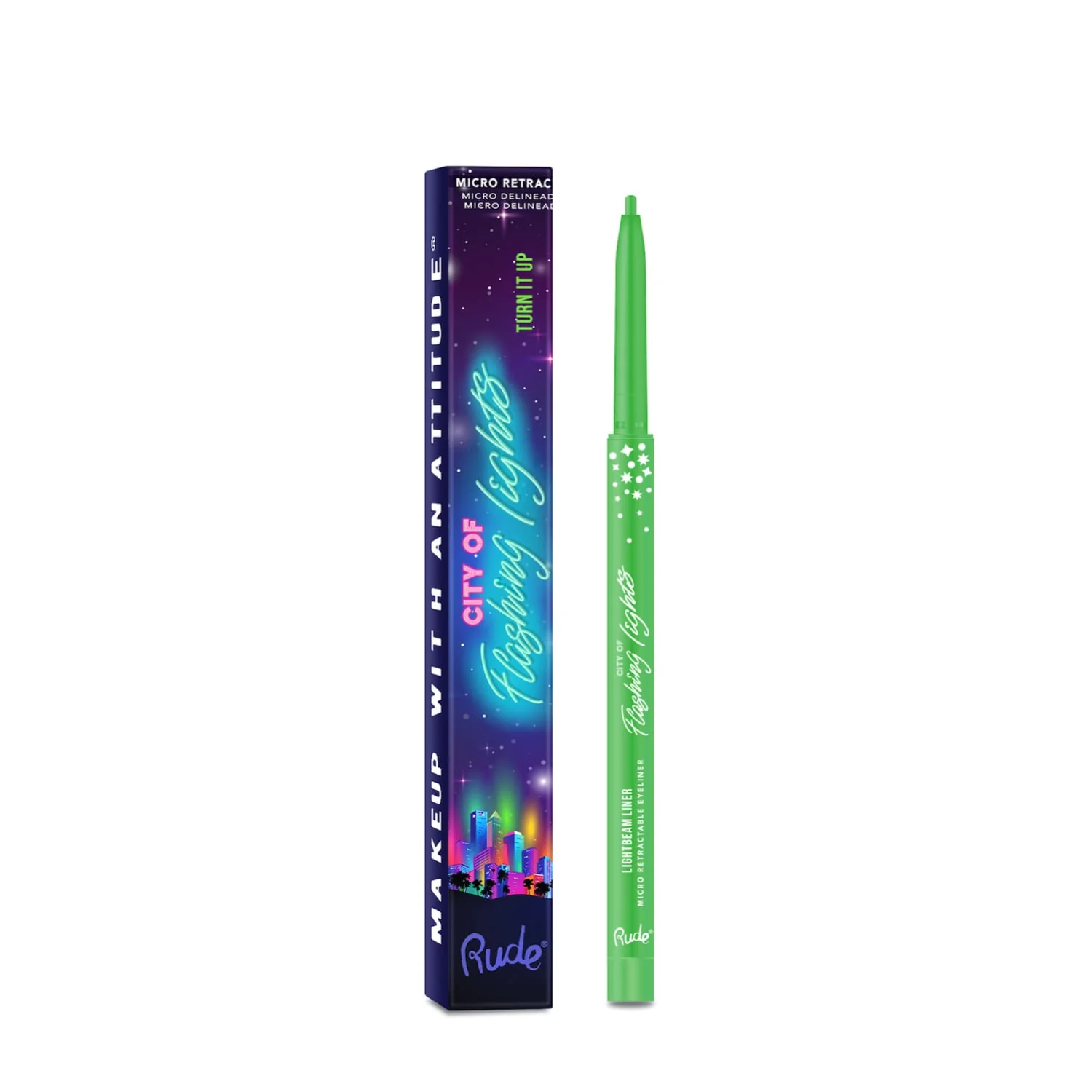 Rude City of Flashing Lights Micro Retractable Liner 0.1g - Image 5