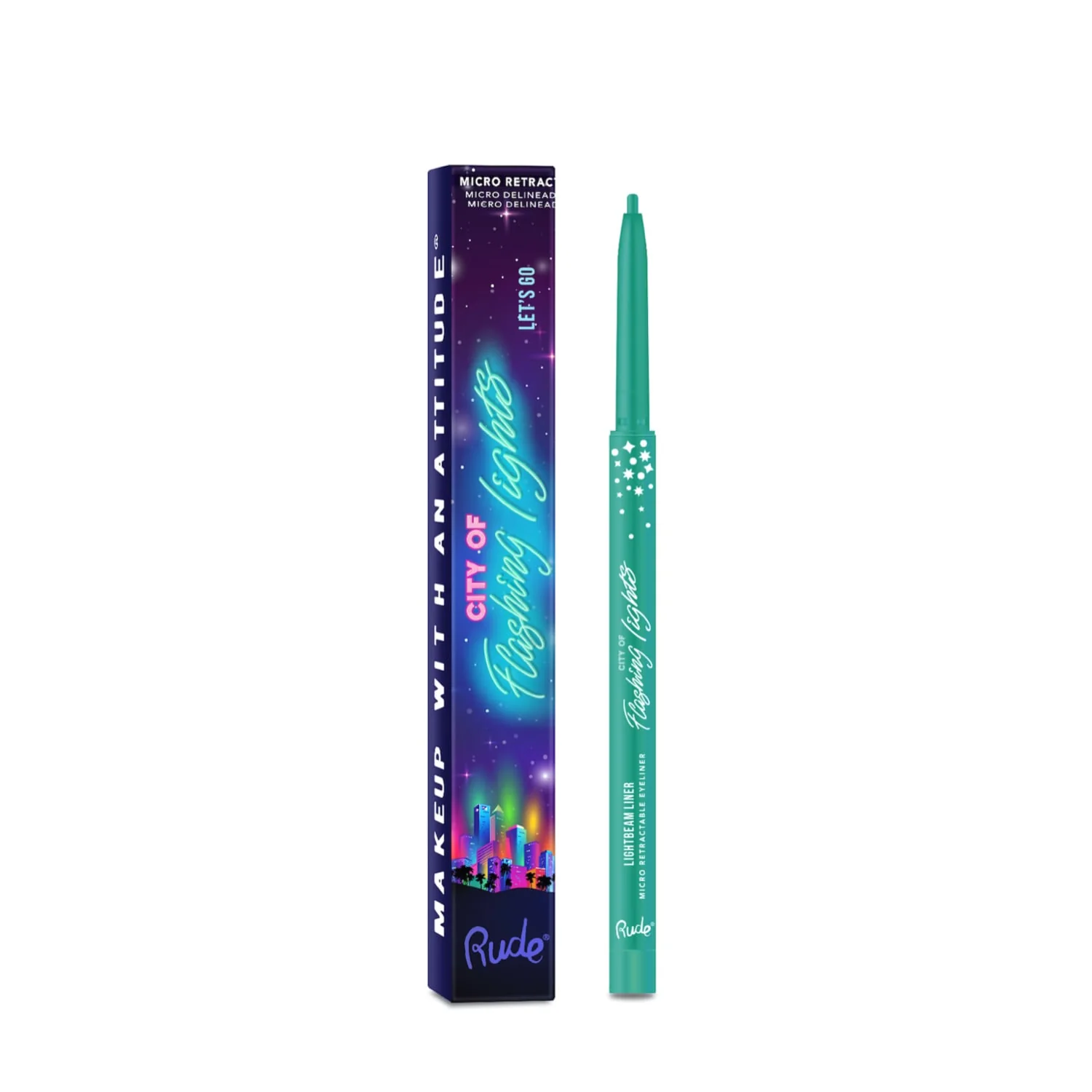 Rude City of Flashing Lights Micro Retractable Liner 0.1g - Image 6