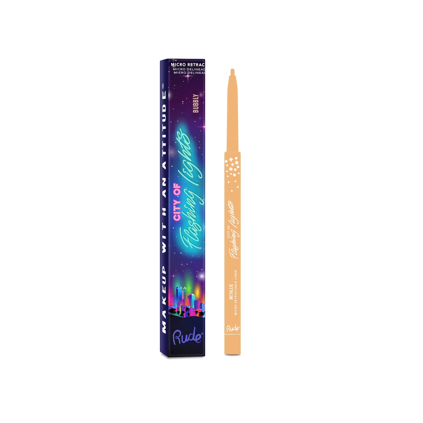 Rude City of Flashing Lights Micro Retractable Liner 0.1g - Image 9