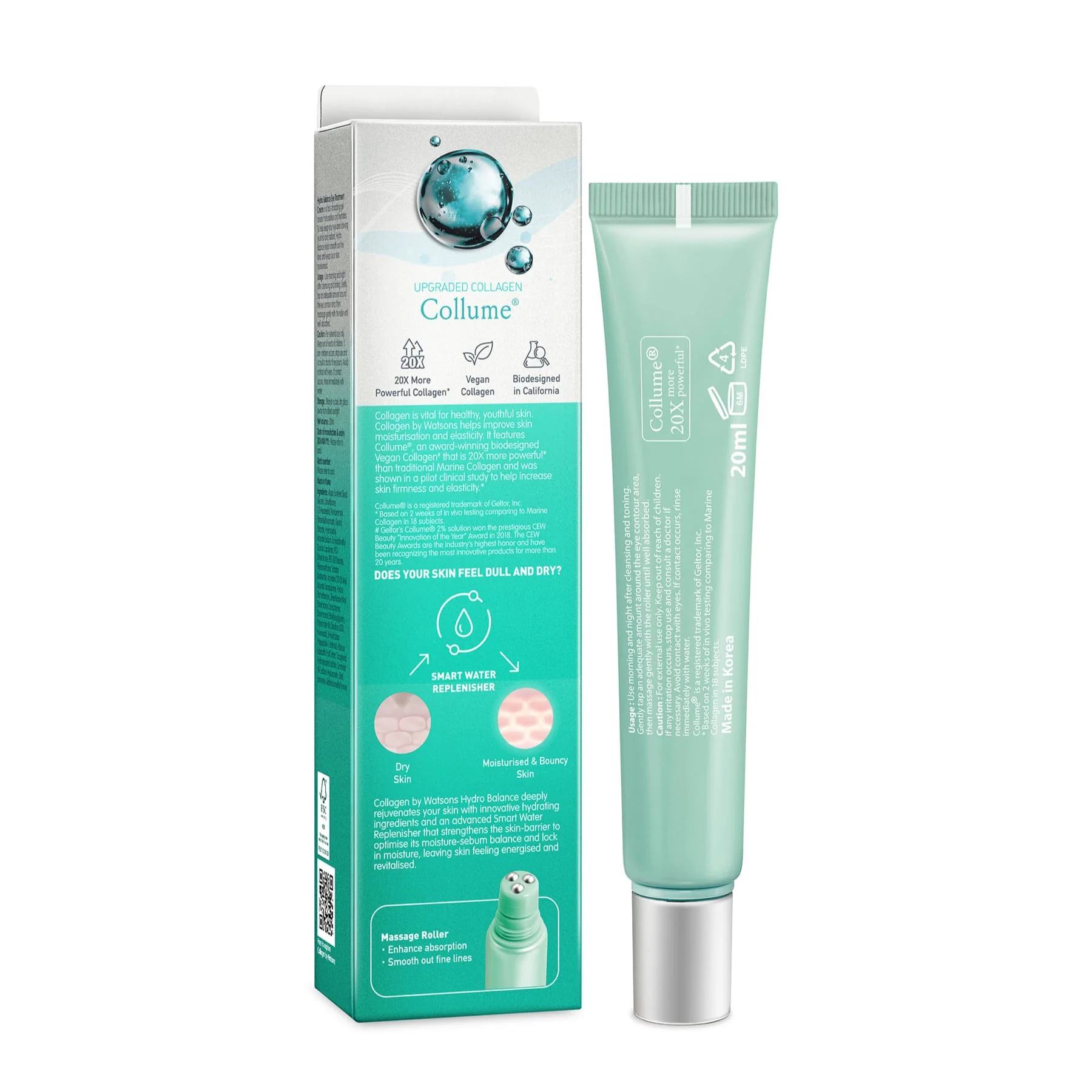 Collagen by Watsons Hydro Balance Day Cream SPF20 50ml - Image 5
