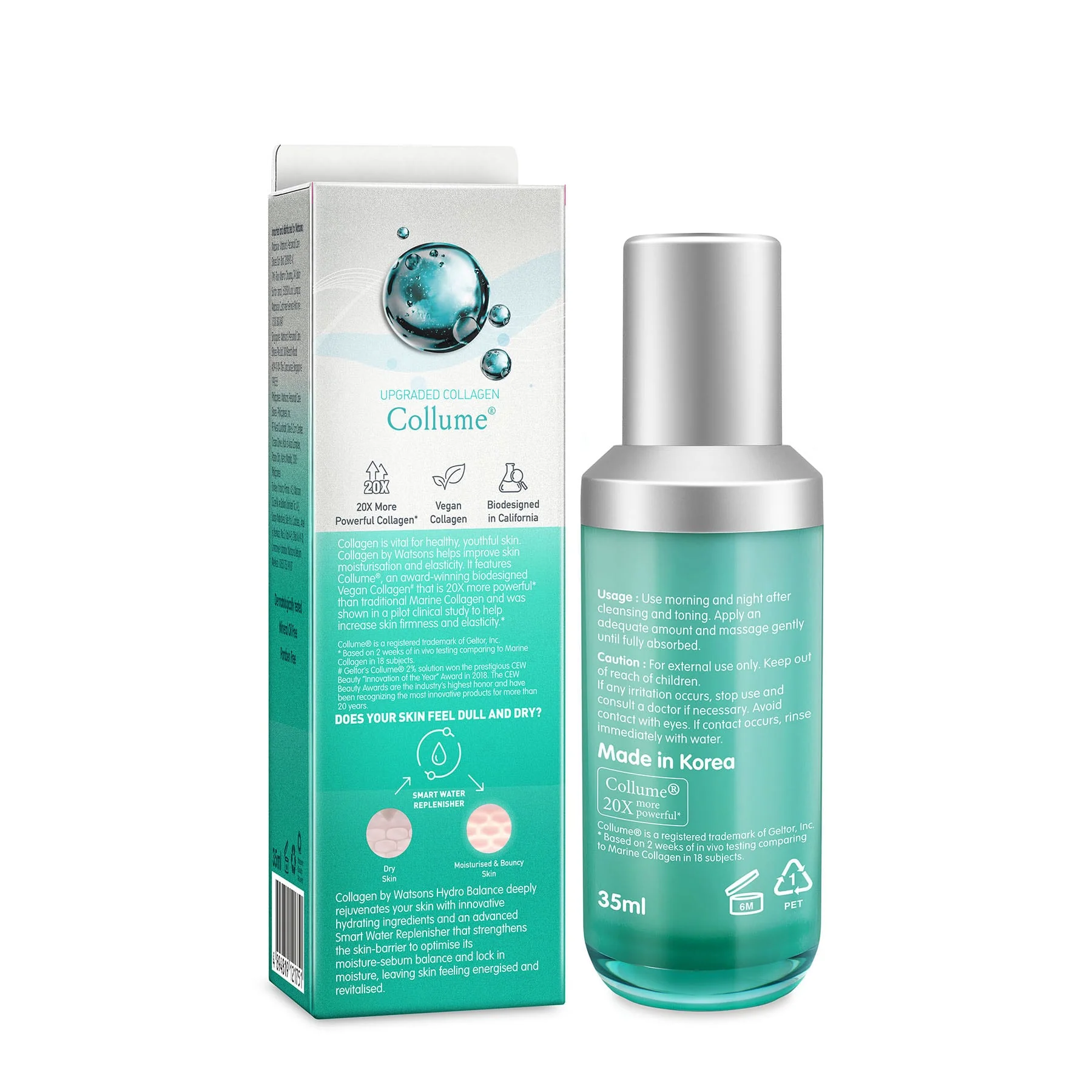 Collagen by Watsons Hydro Balance Intense Serum 35ml - Image 2