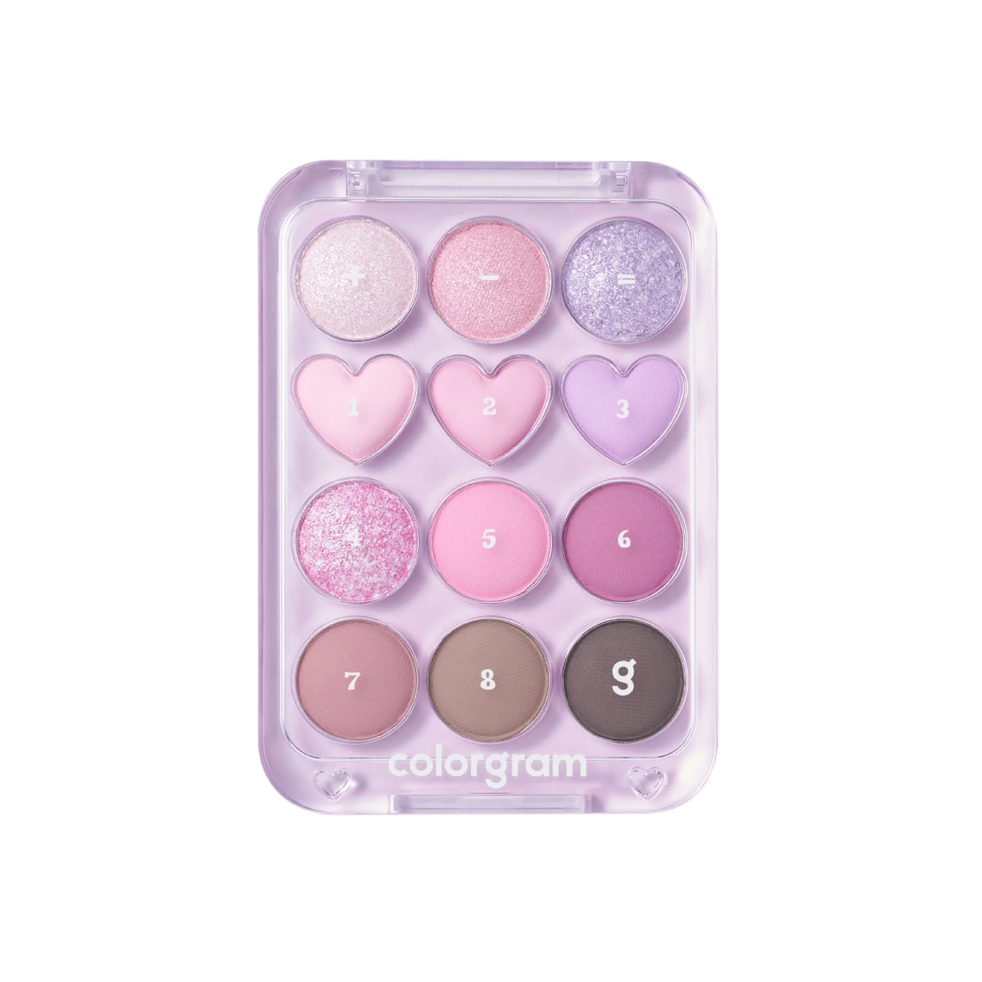 Colorgram Pin Point Eyeshadow Palette - 12 shades - Image 3