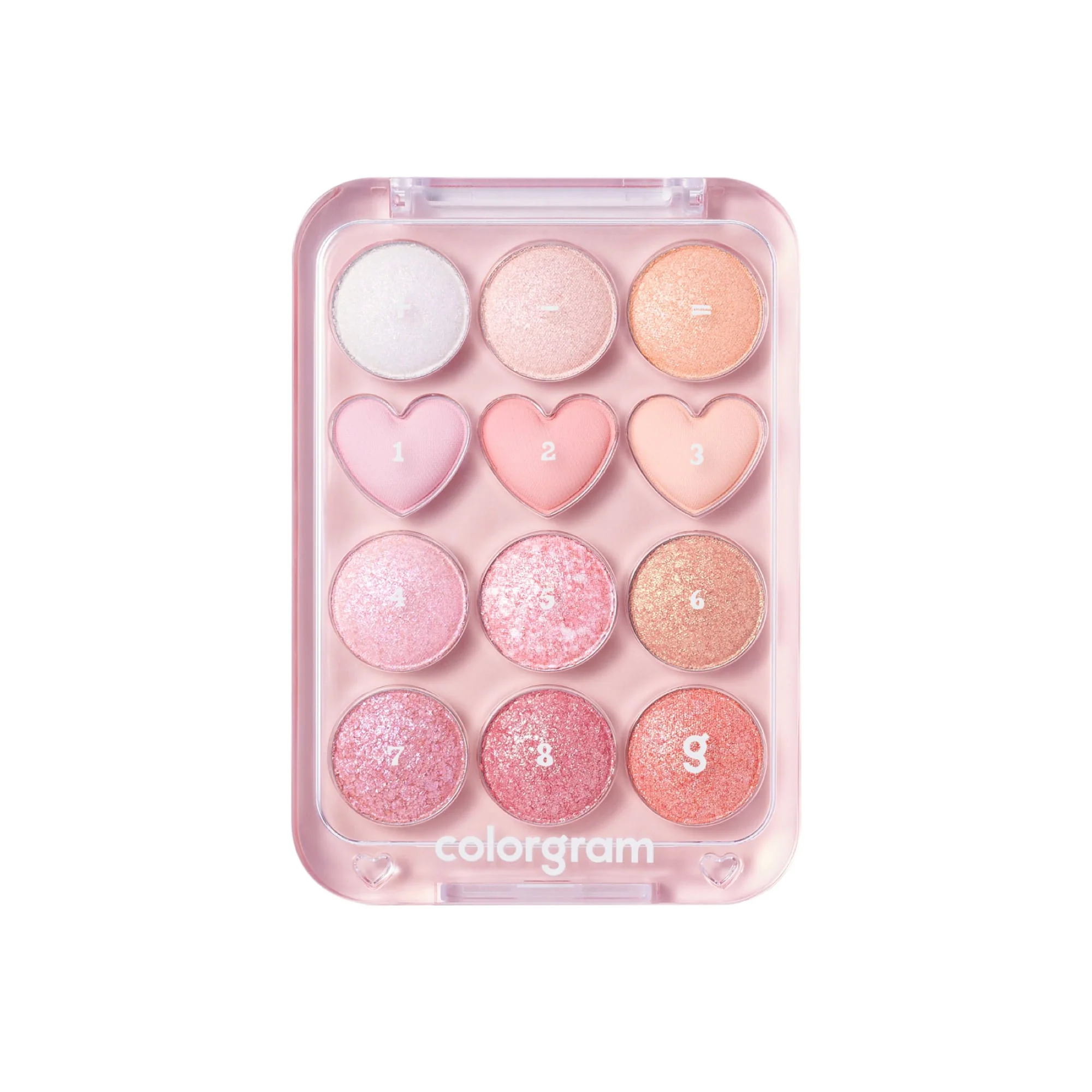 Colorgram Pin Point Eyeshadow Palette - 12 shades - Image 4