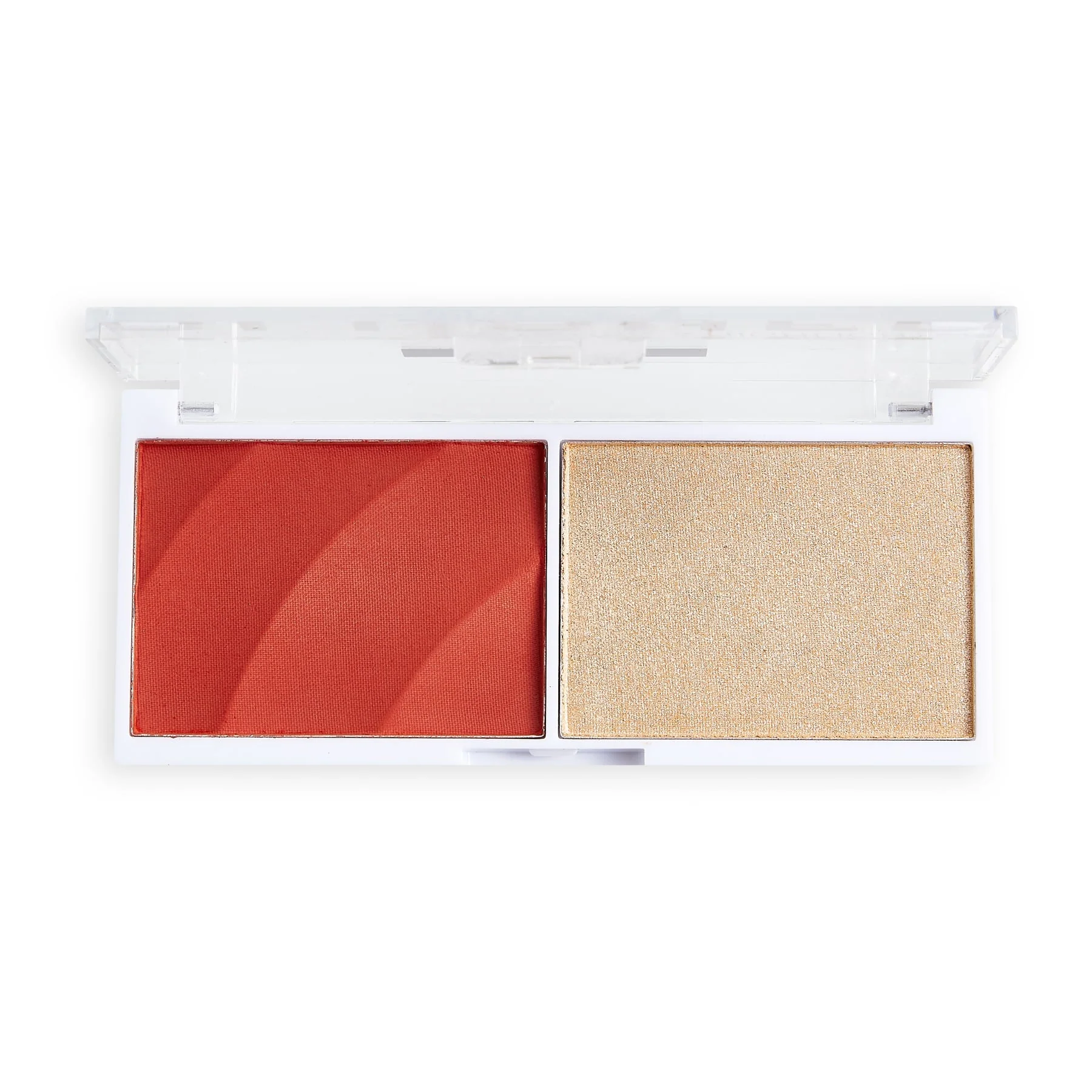 Revolution Relove Colour Play Blushed Duo Blush & Highlighter 2.9g - Image 2