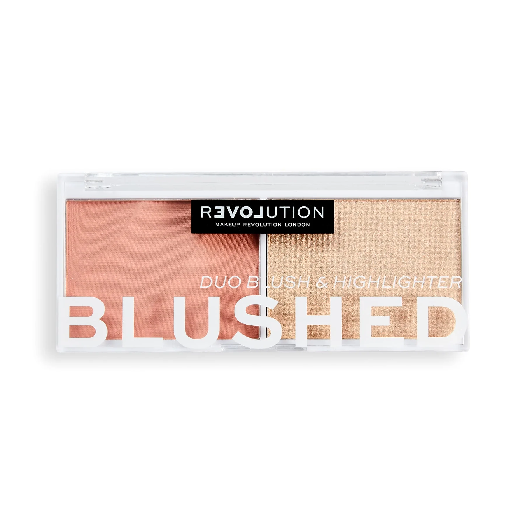 Revolution Relove Colour Play Blushed Duo Blush & Highlighter 2.9g - Image 4
