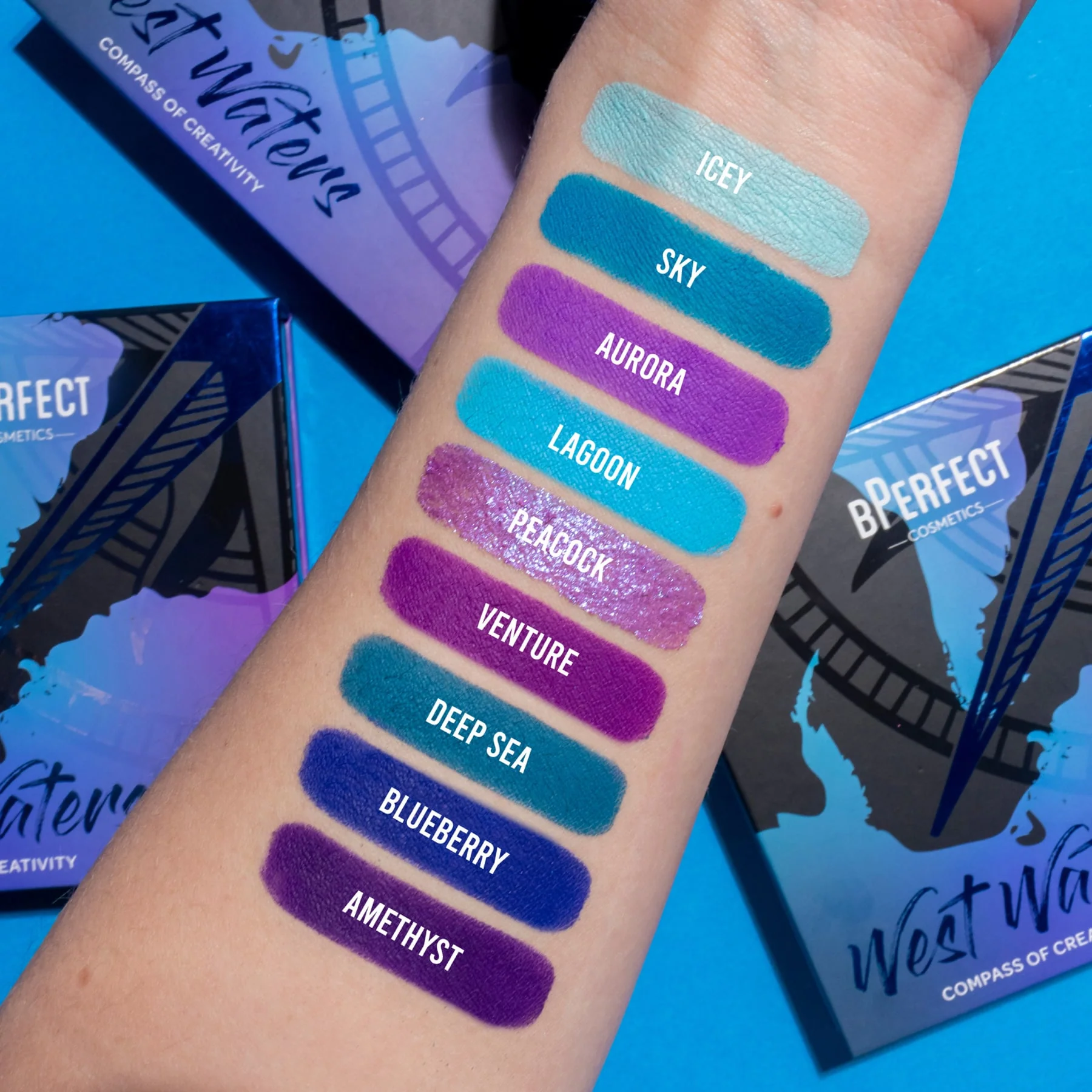 Compass of Creativity Eyeshadow Palette - 9 shades - Image 2