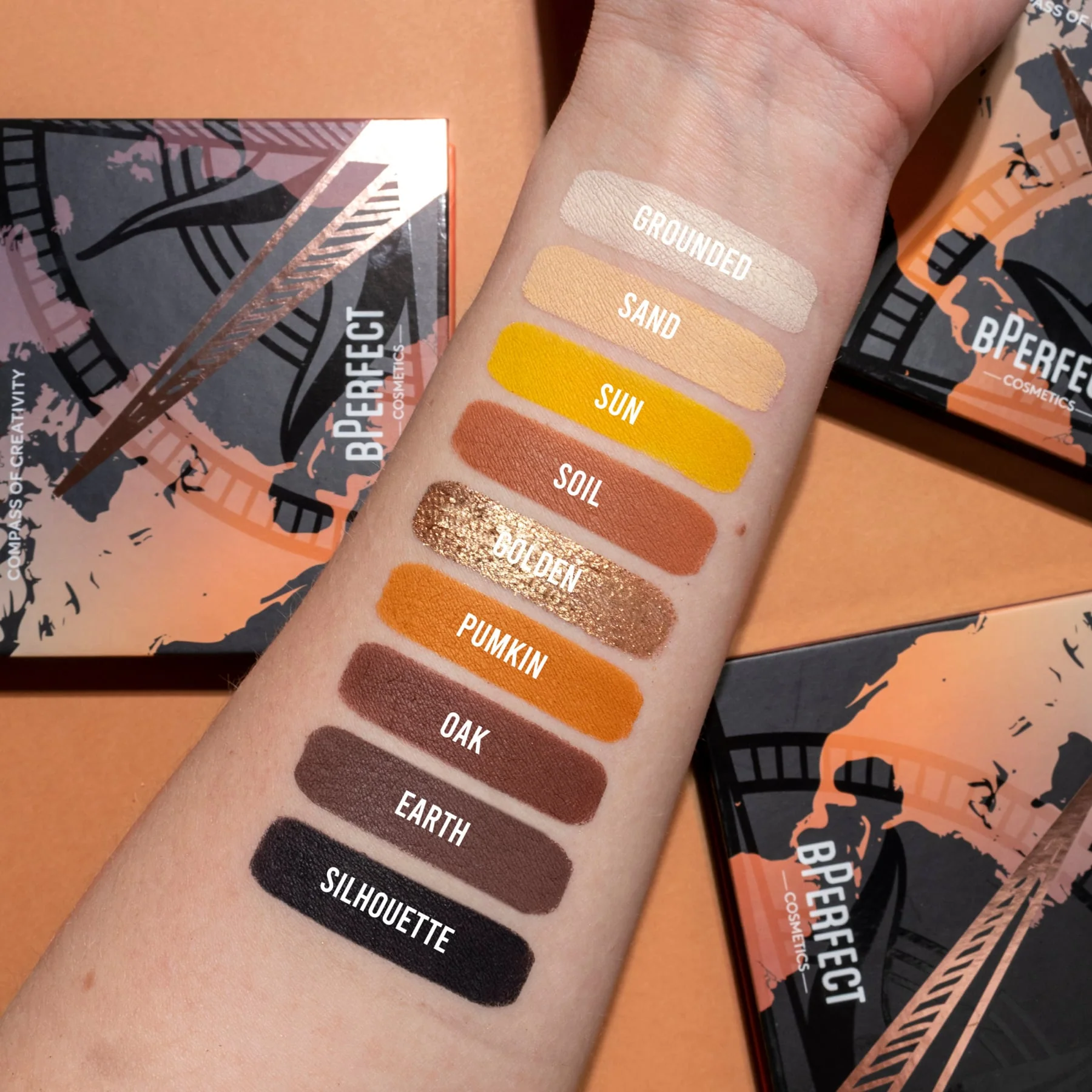 Compass of Creativity Eyeshadow Palette - 9 shades - Image 3