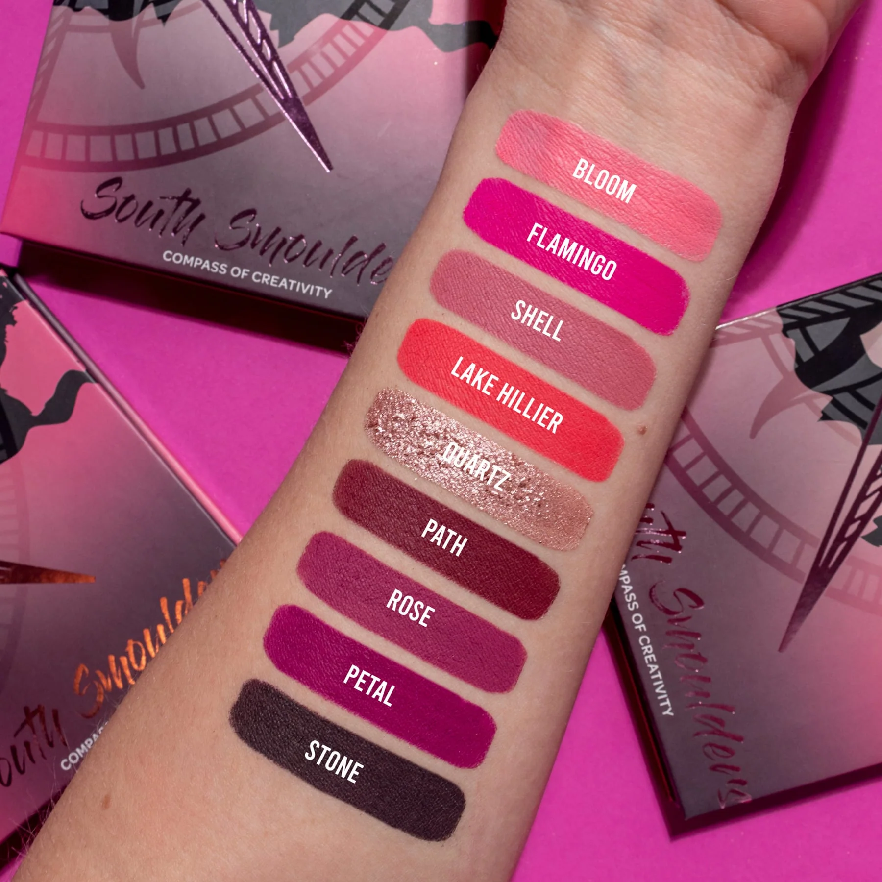 Compass of Creativity Eyeshadow Palette - 9 shades - Image 5