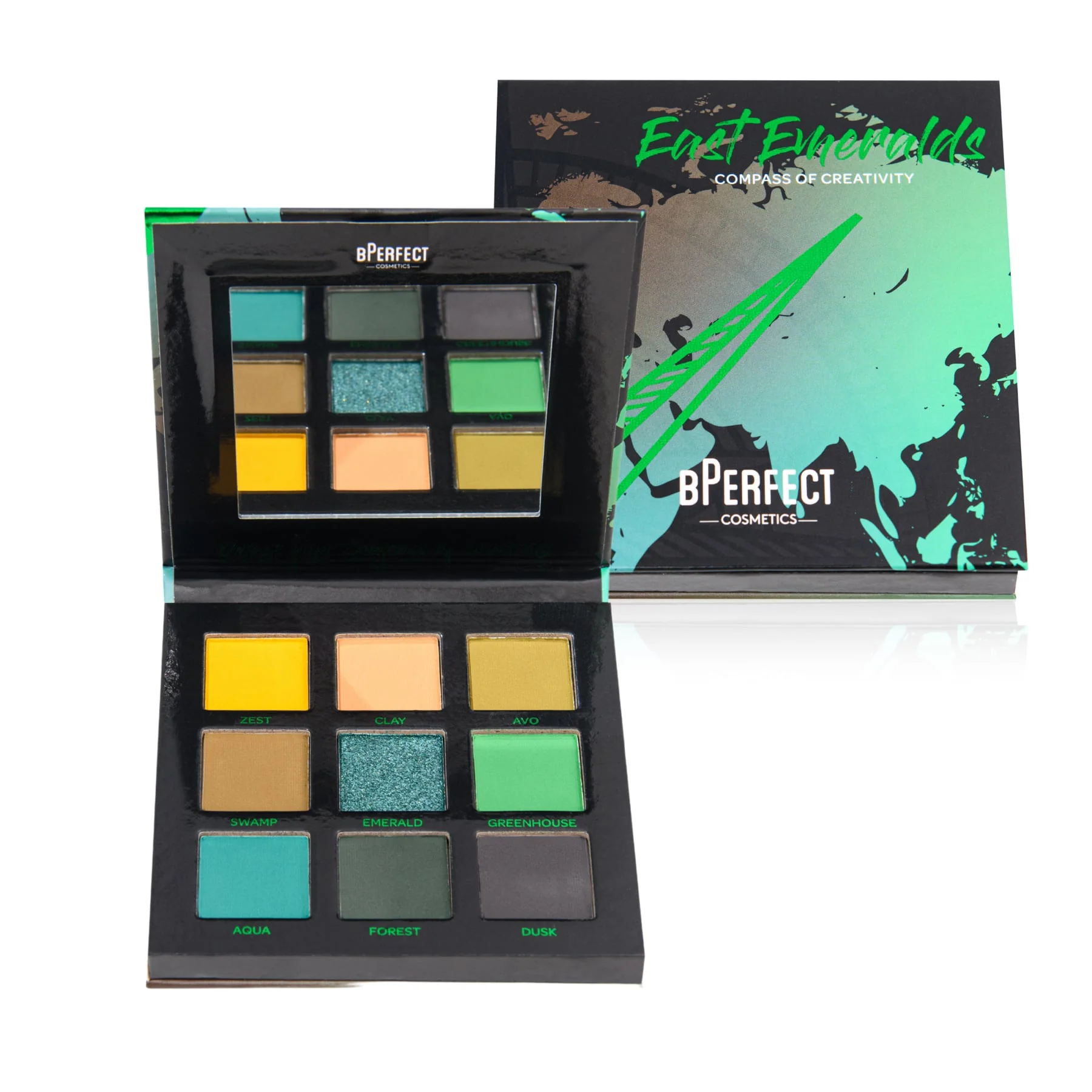 Compass of Creativity Eyeshadow Palette - 9 shades - Image 8