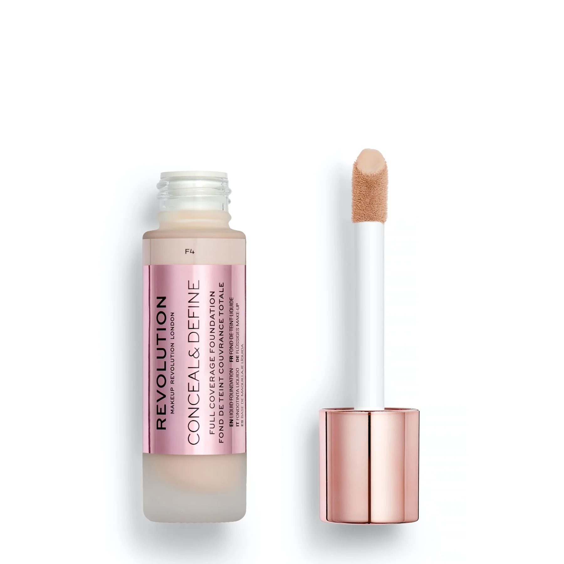 Revolution Conceal & Define Matte Finish Foundation 23ml - Image 4