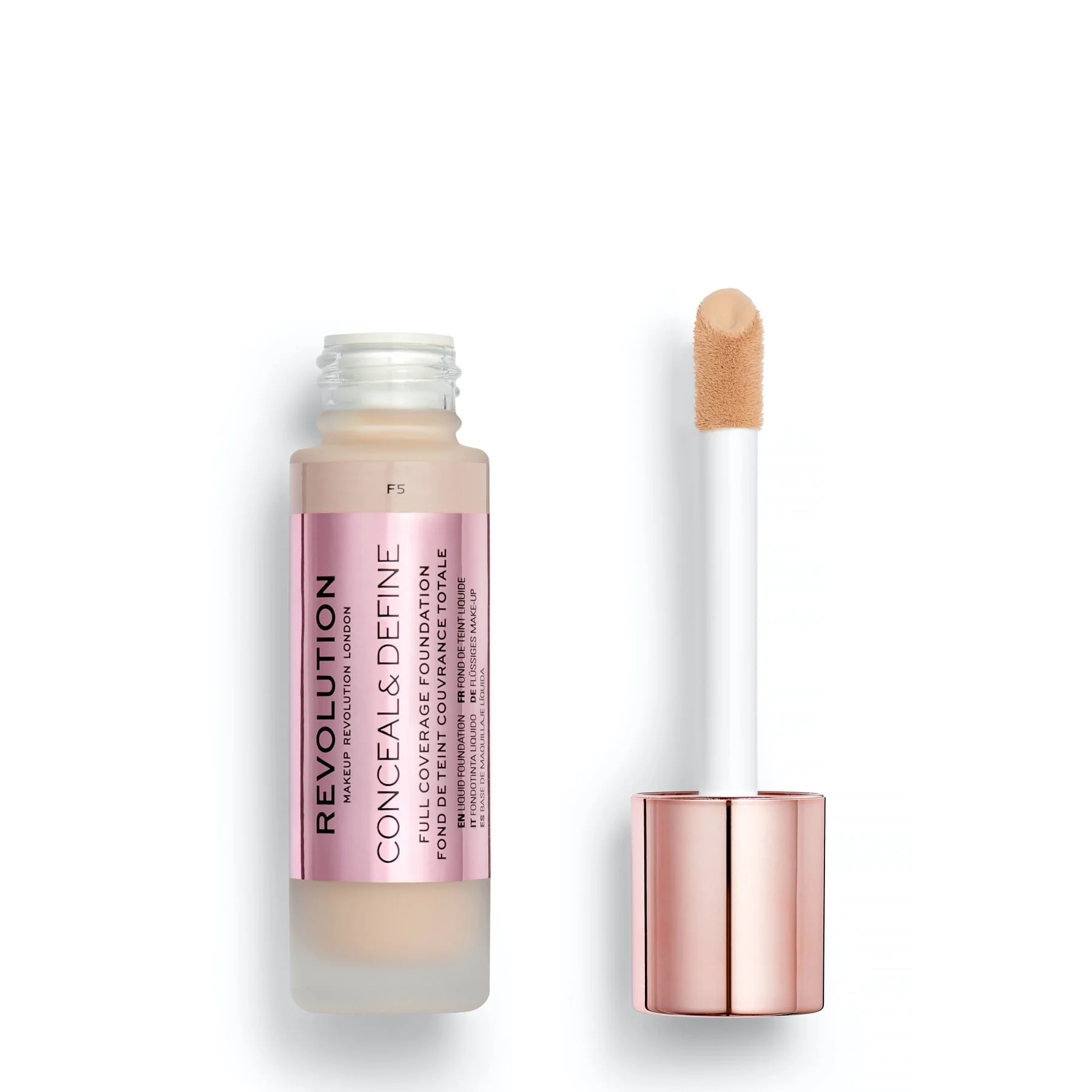 Revolution Conceal & Define Matte Finish Foundation 23ml - Image 5