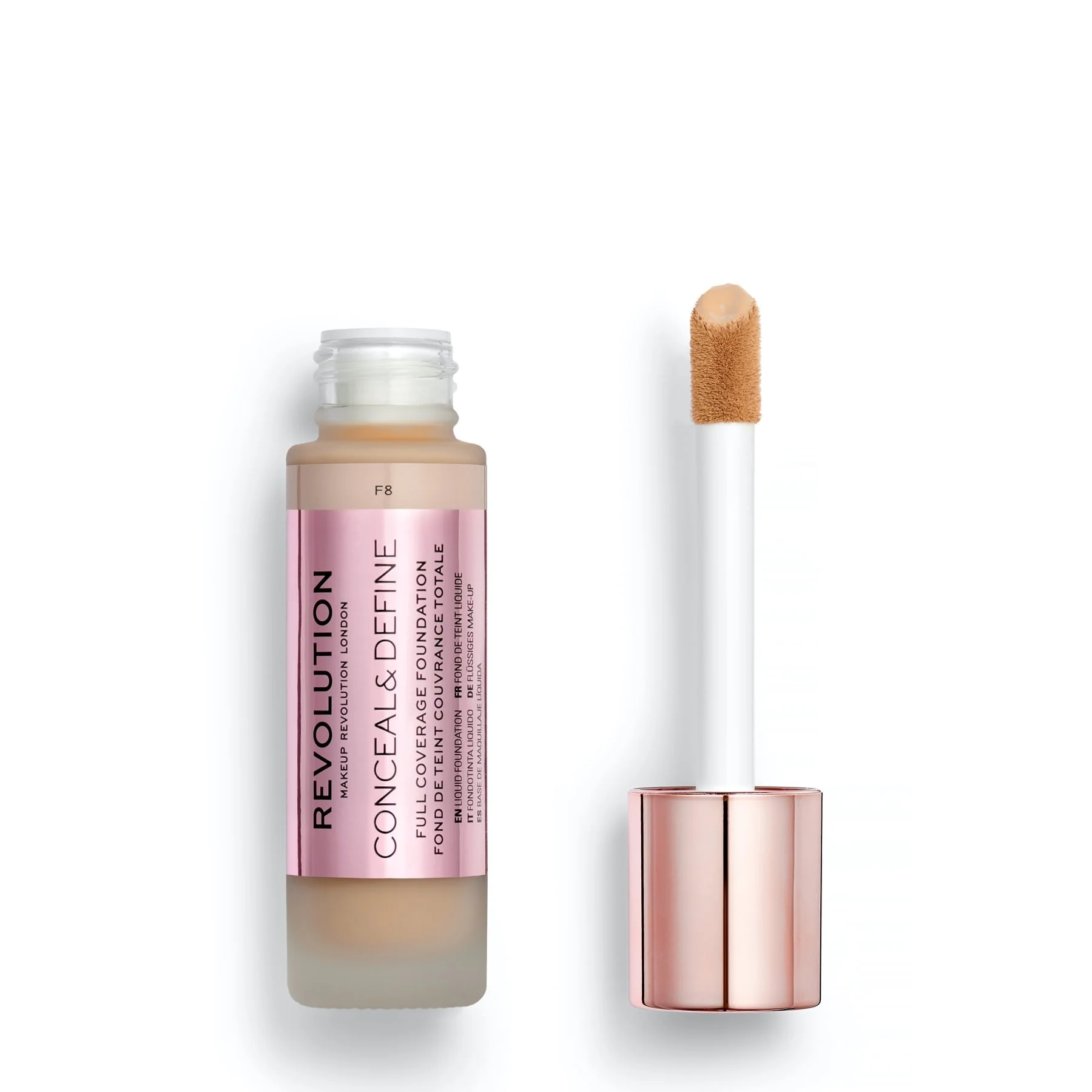 Revolution Conceal & Define Matte Finish Foundation 23ml - Image 7