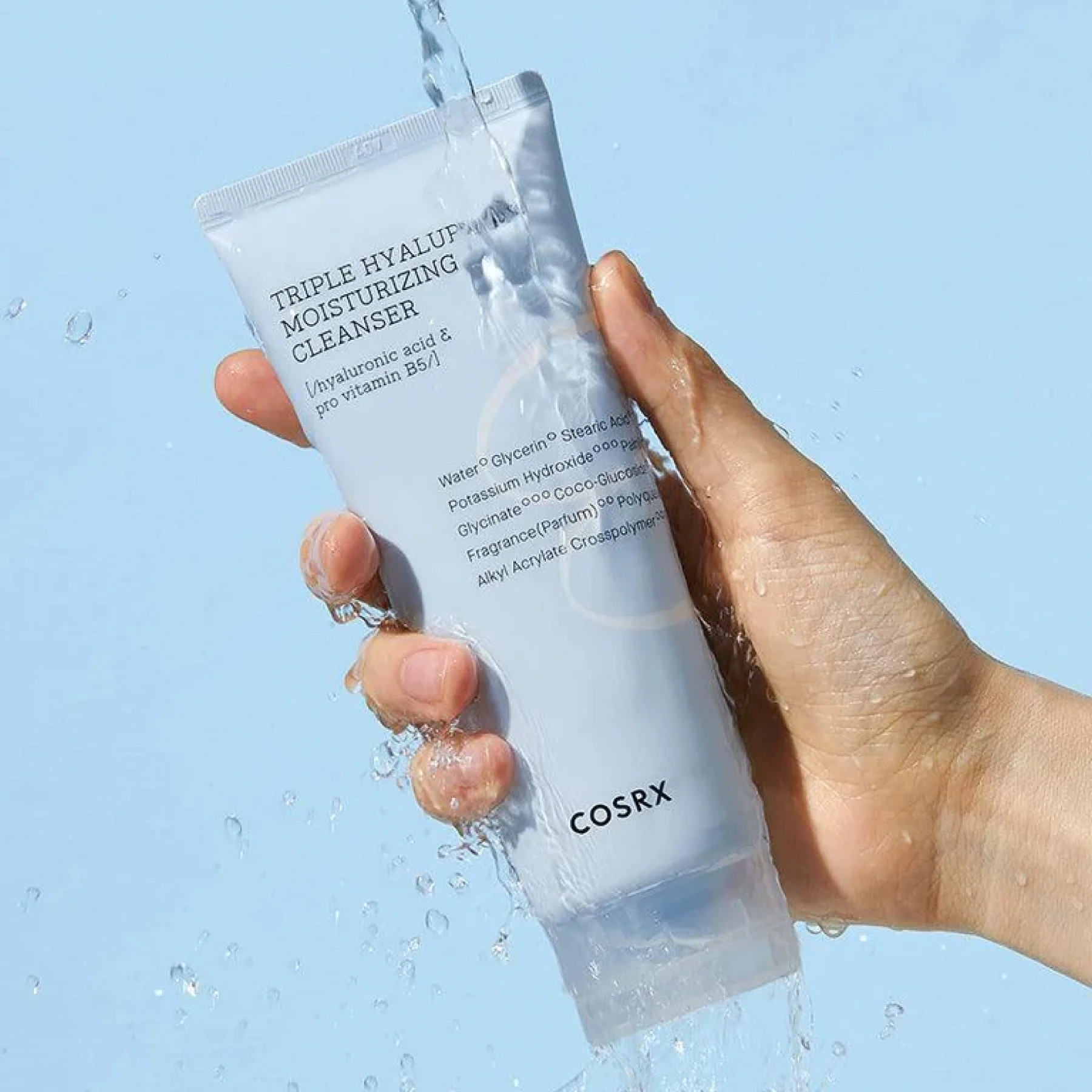 Cosrx Hydrium Triple Hyaluronic Moisturizing Cleanser 150ml - Image 2
