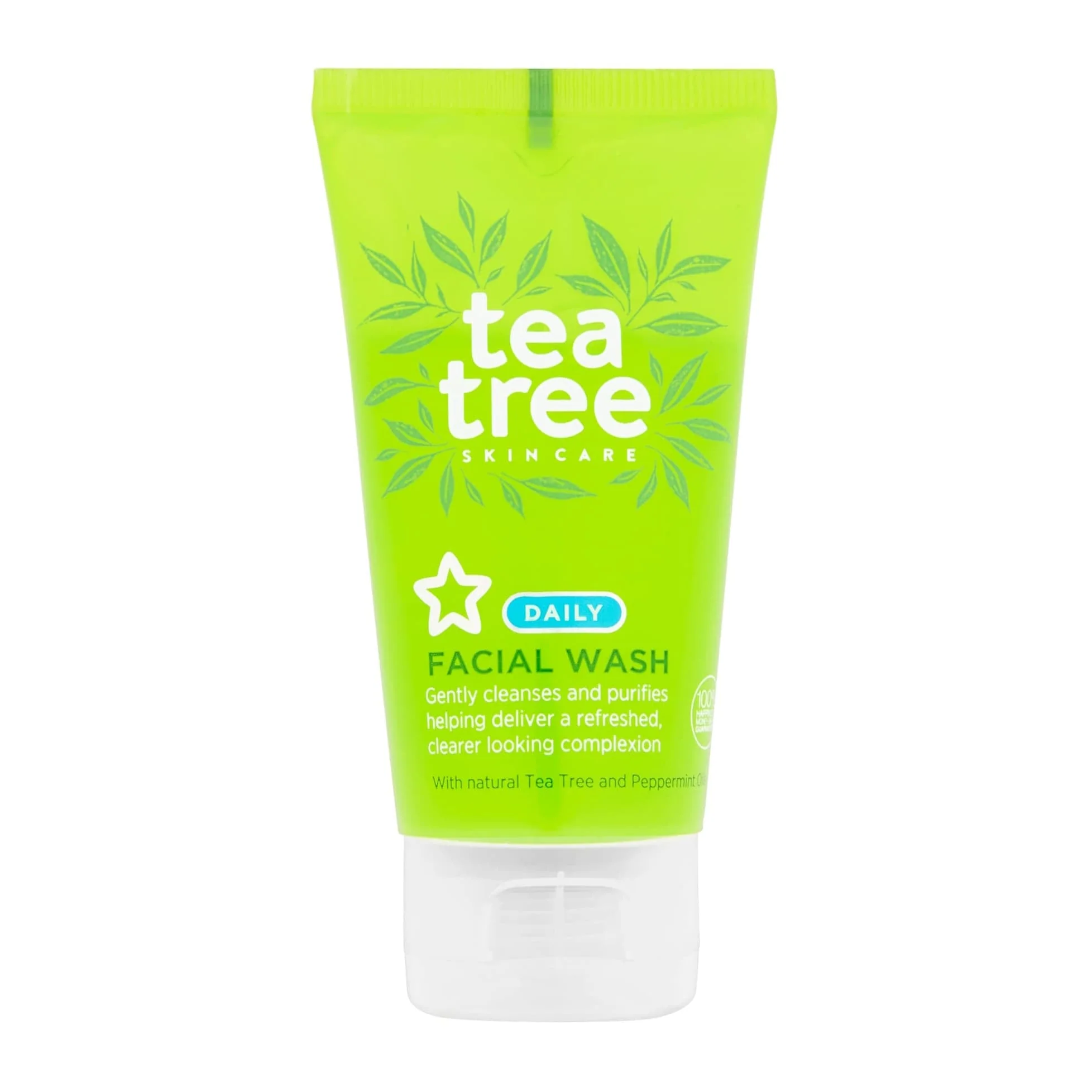 Superdrug Daily Cleansing Face Wash Tea Tree & Peppermint - Image 4