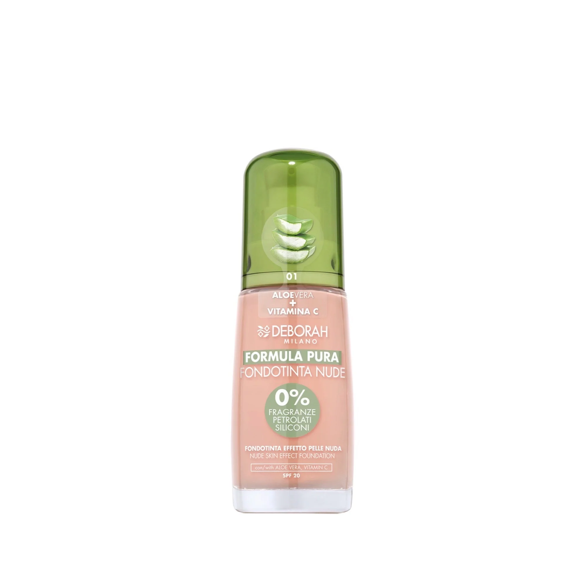 Deborah Milano Formula Pura Nude Foundation 30ml - Image 4
