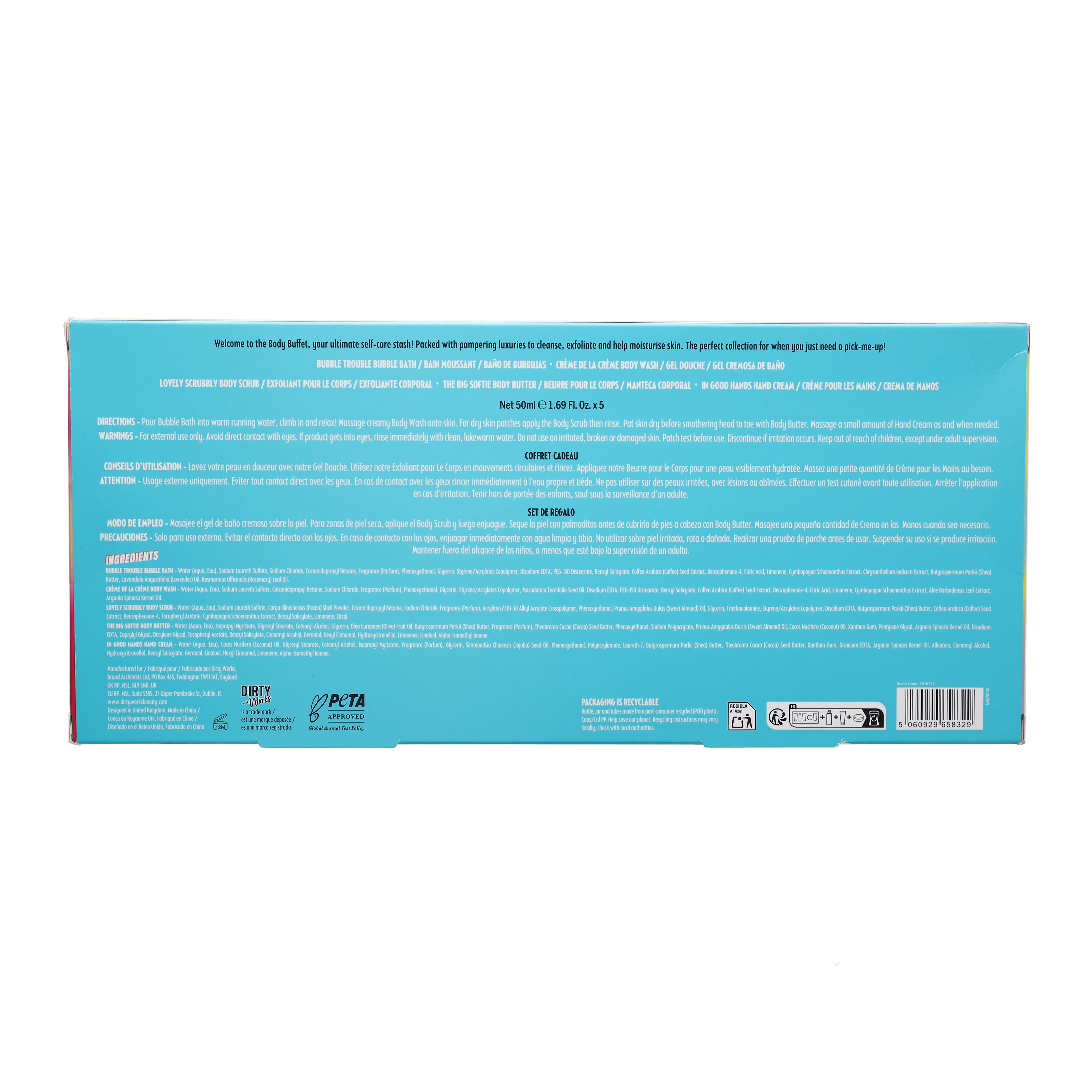 Dirty Works Body Buffet Gift Set - Image 8