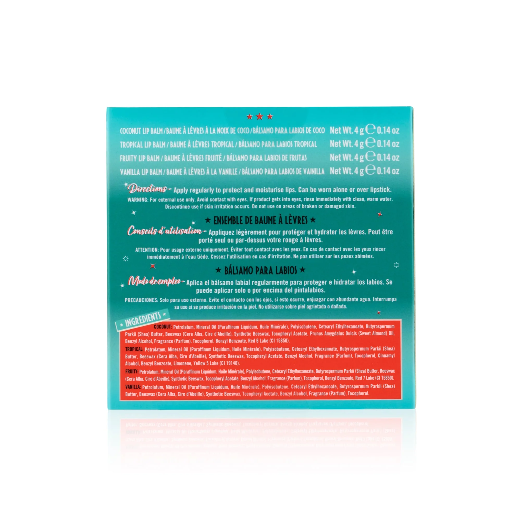 Dirty Works Feed my Lips Lip Balm Set - Image 2