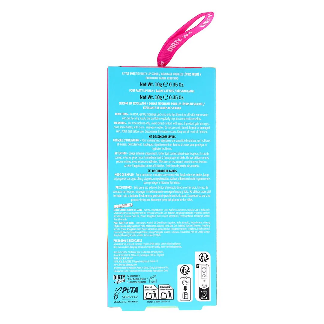Dirty Works Lip Care Set - Image 2