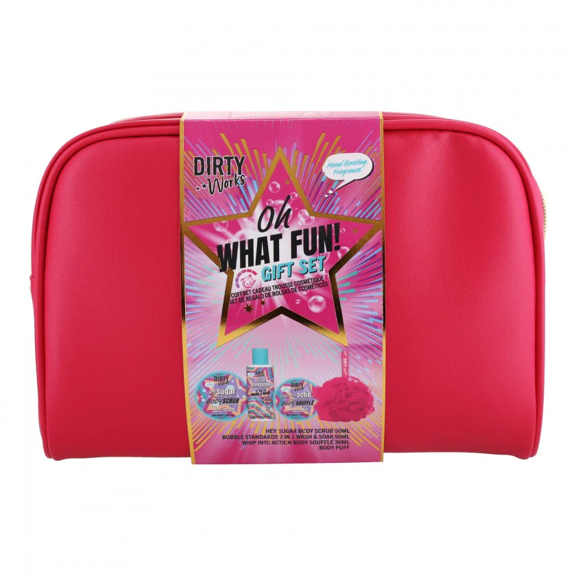 Dirty Works Oh What Fun Cosmetic Bag Gift Set - Image 2