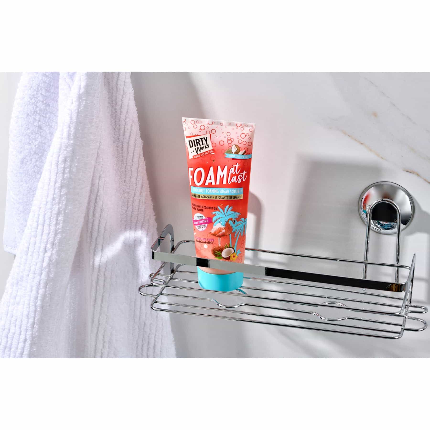 Dirty Works Tropic Like it's Hot Foaming Sugar Scrub 250g - Image 3