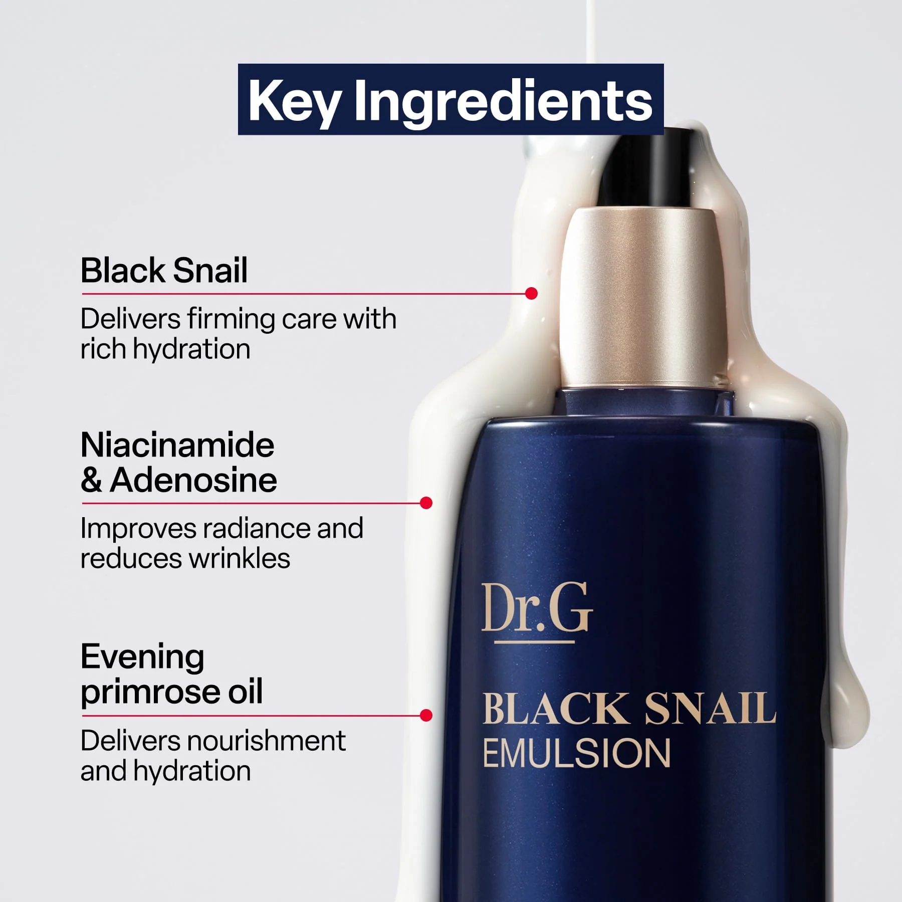 Dr.G Black Snail Emulsion 150ml - Image 3