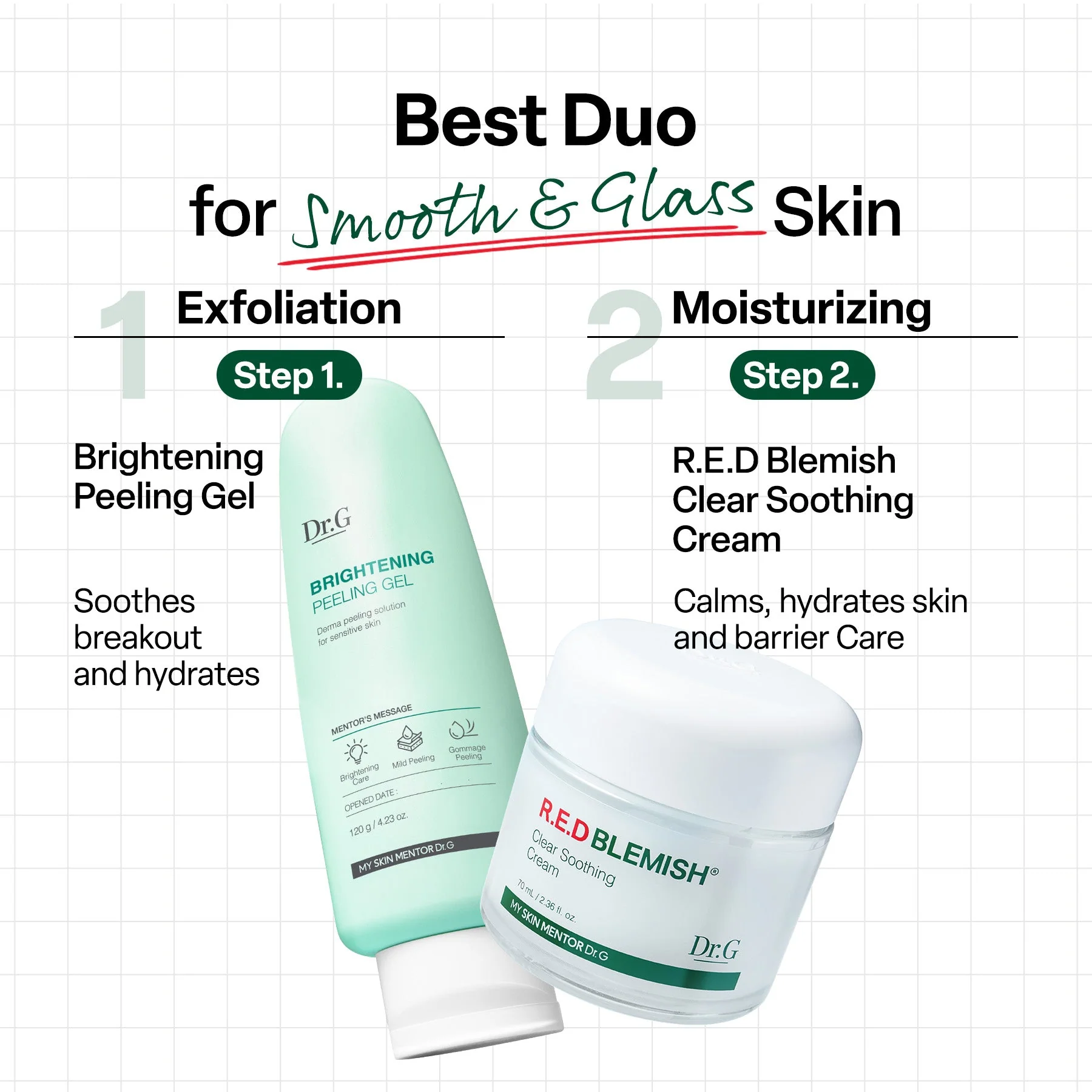 Dr.G Red Clear Sooth Cream 70ml - Image 5