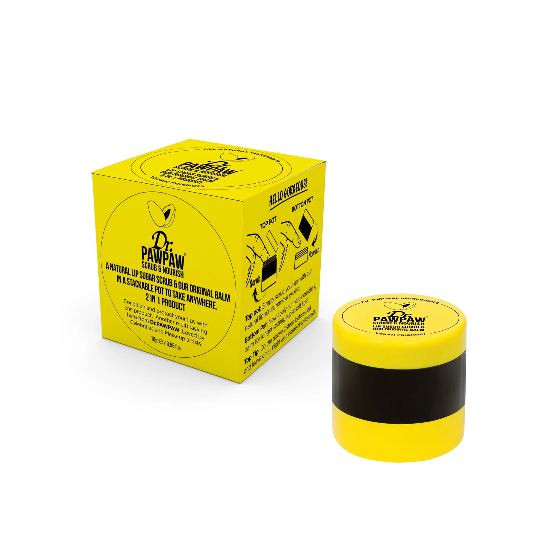 Dr.pawpaw Lip Scrub & Lip Balm Duo 16 G - Image 10
