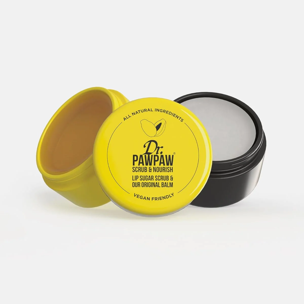 Dr.PAWPAW  Lip Scrub & Lip Balm Duo 16g - Image 3