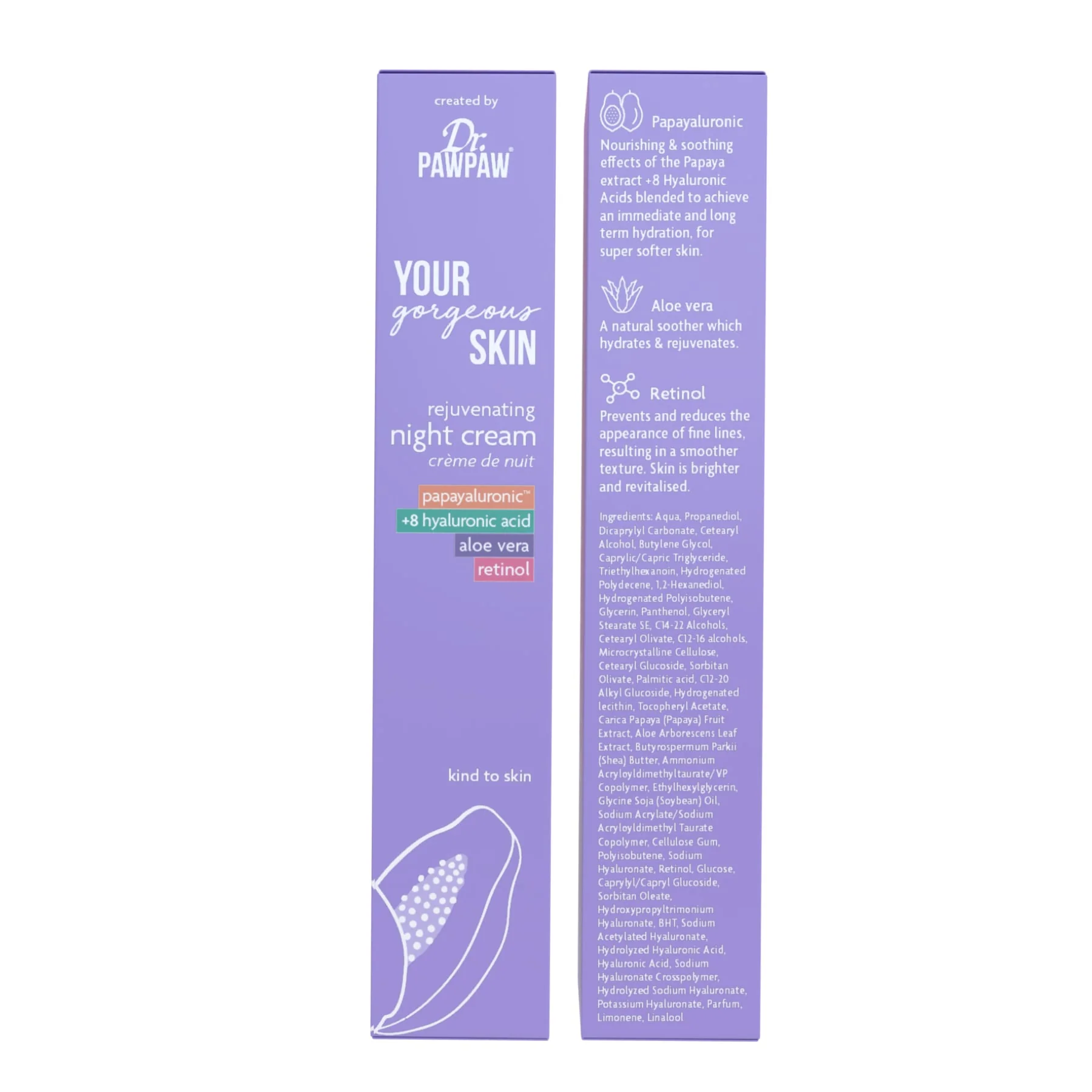 Dr.PAWPAW Your Gorgeous Skin Night Cream 45ml - Image 3