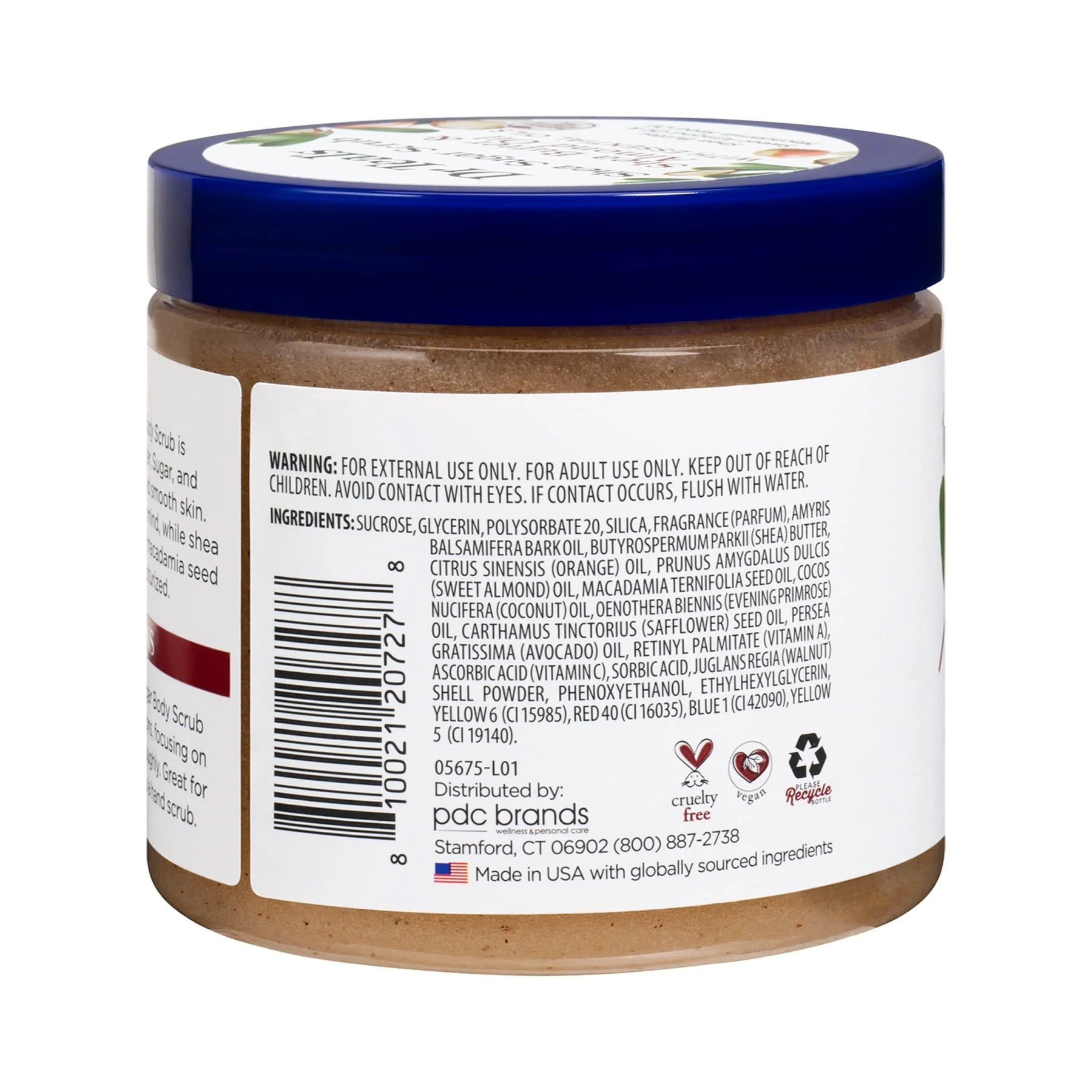 Dr Teal’s Shea Sugar Body Scrub Shea Butter & Almond Oil - Image 2