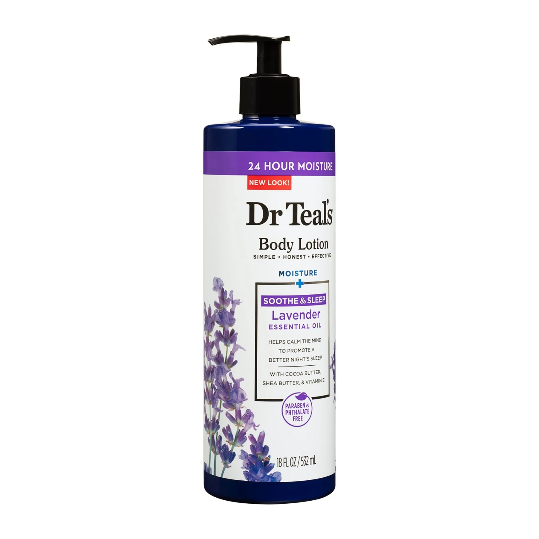 Dr Teal's Body Lotion Lavender 532 Ml - Image 3