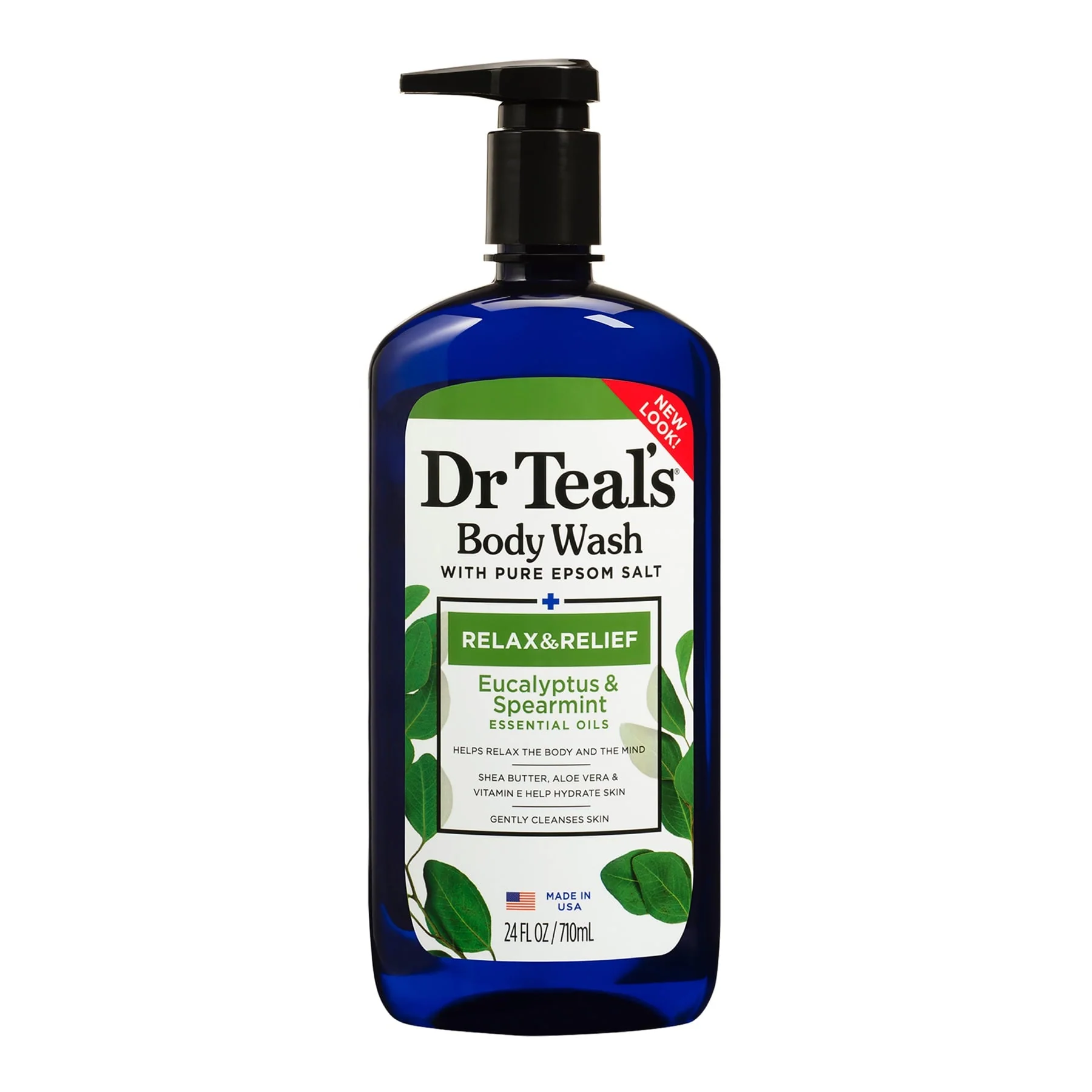 Dr Teal's Epsom Lavender Salt Body Wash 710ml - Image 3