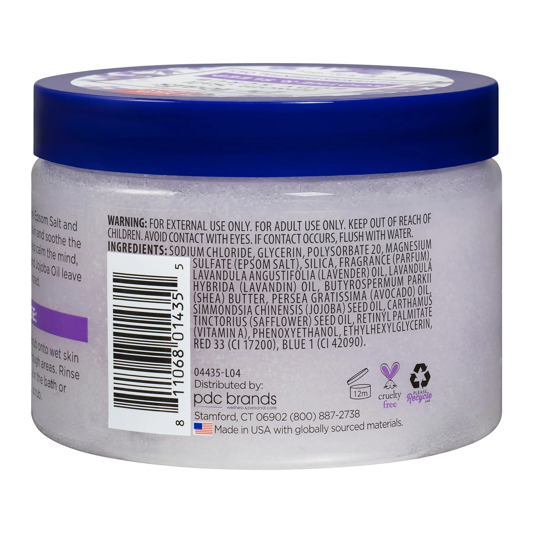 Dr Teal's Epsom Salt Body Scrub Lavender 454g - Image 2