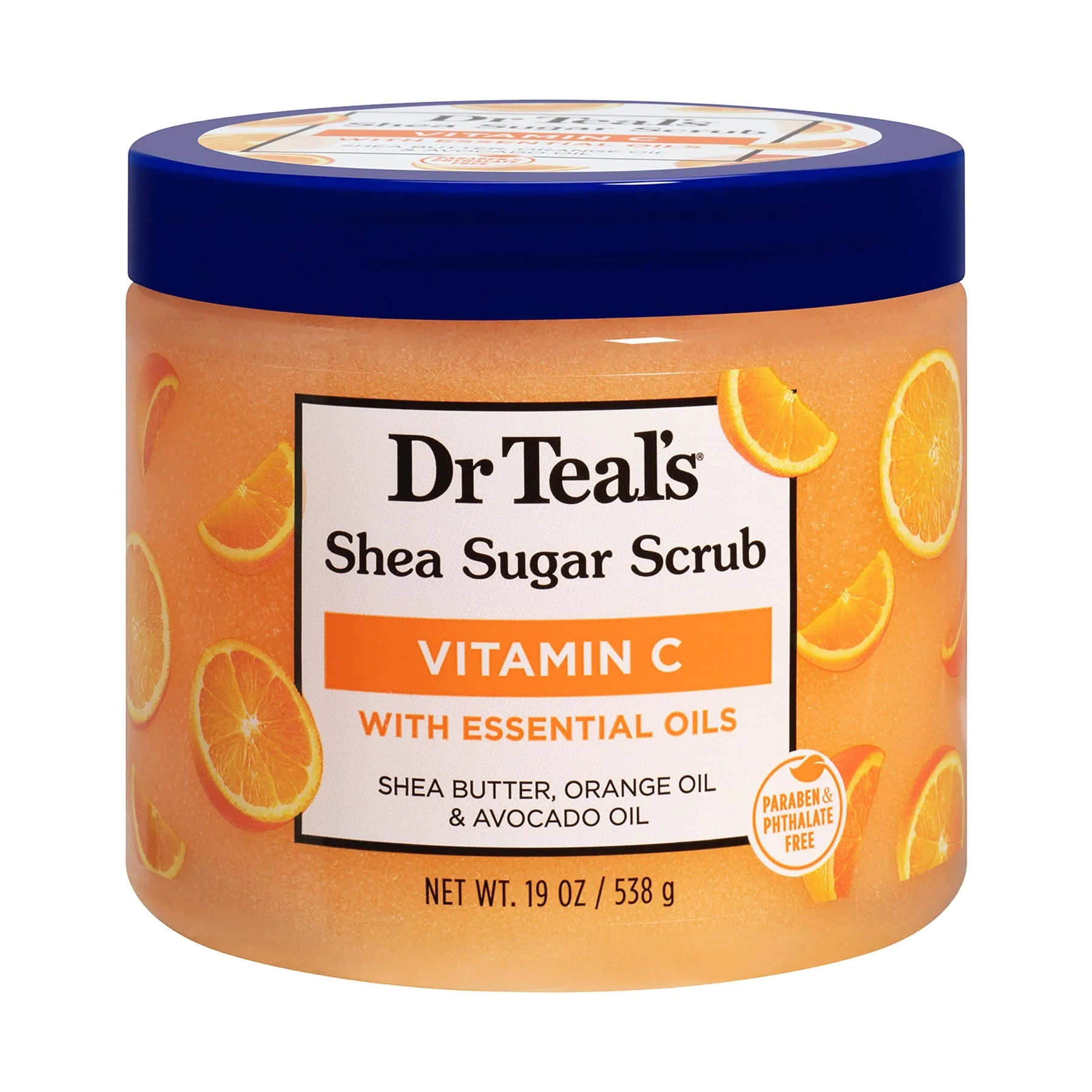 Dr Teal's Shea Sugar Citrus Body Scrub 538g - Image 3