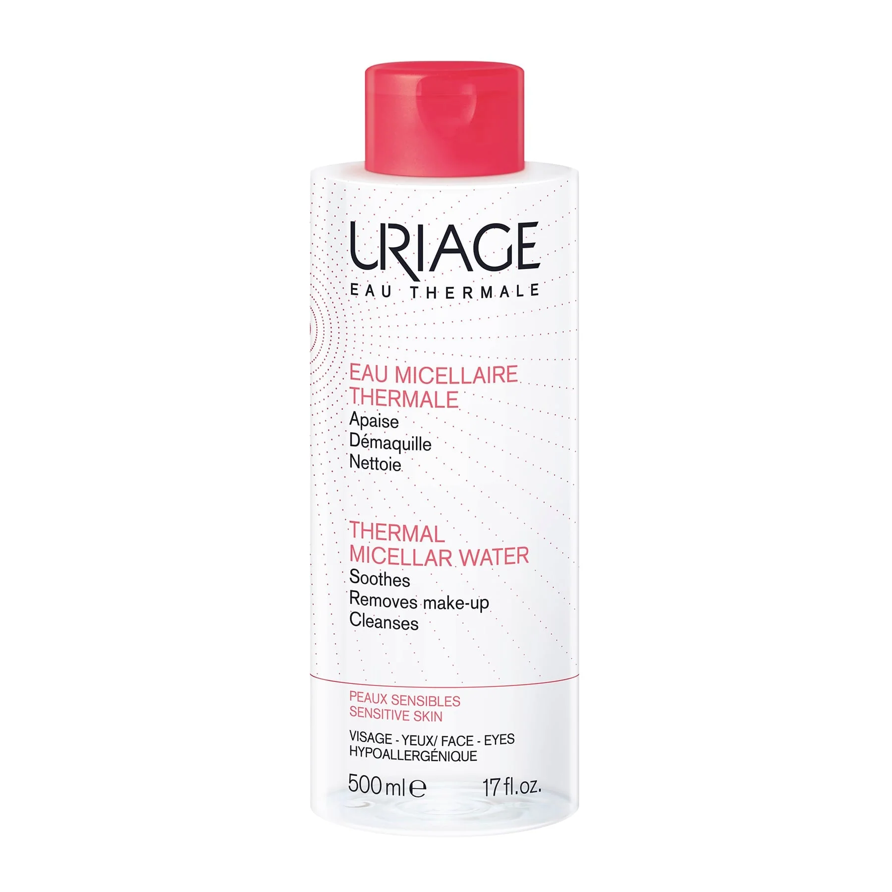 Uriage Eau Thermale Thermal Cleansing Micellar Water Sensitive Skin - Image 3