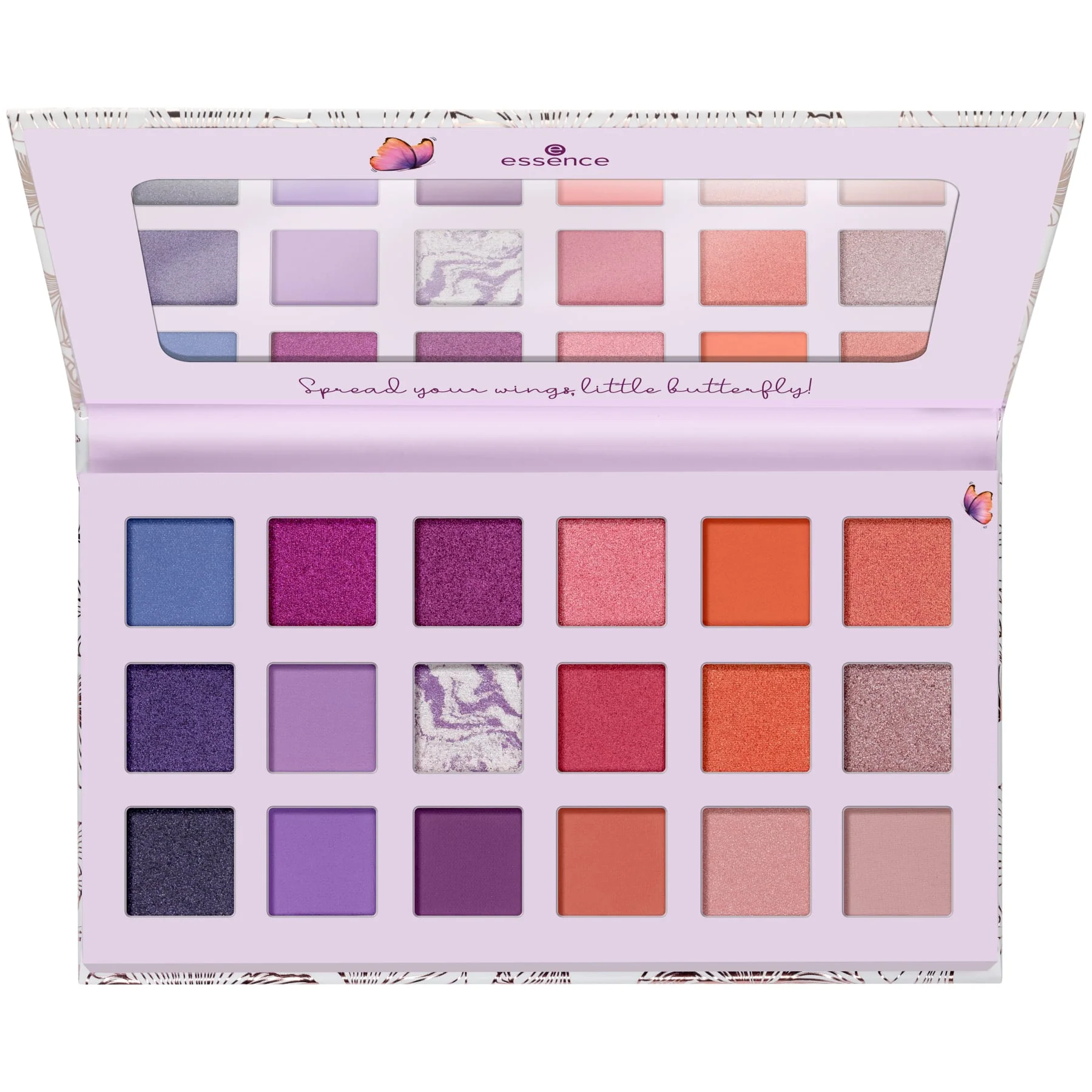 Essence Blooming Wings Eyeshadow Palette - 18 shades