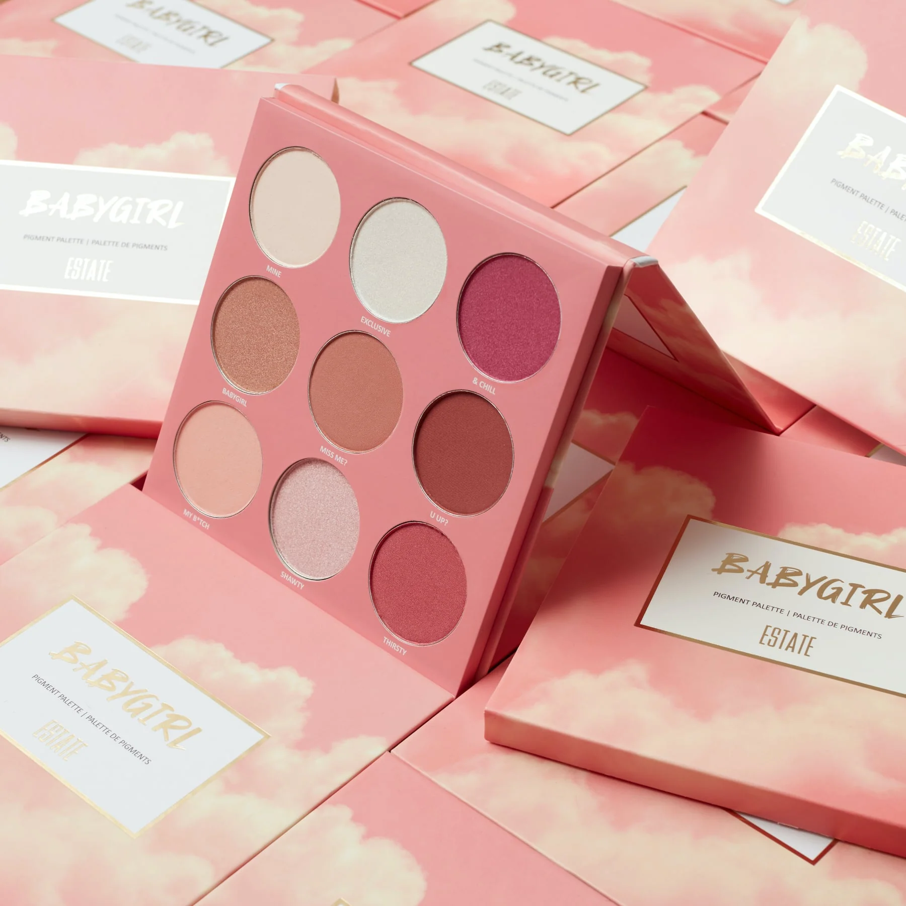Estate Baby Girl Eyeshadow Palette - 9 shades - Image 4
