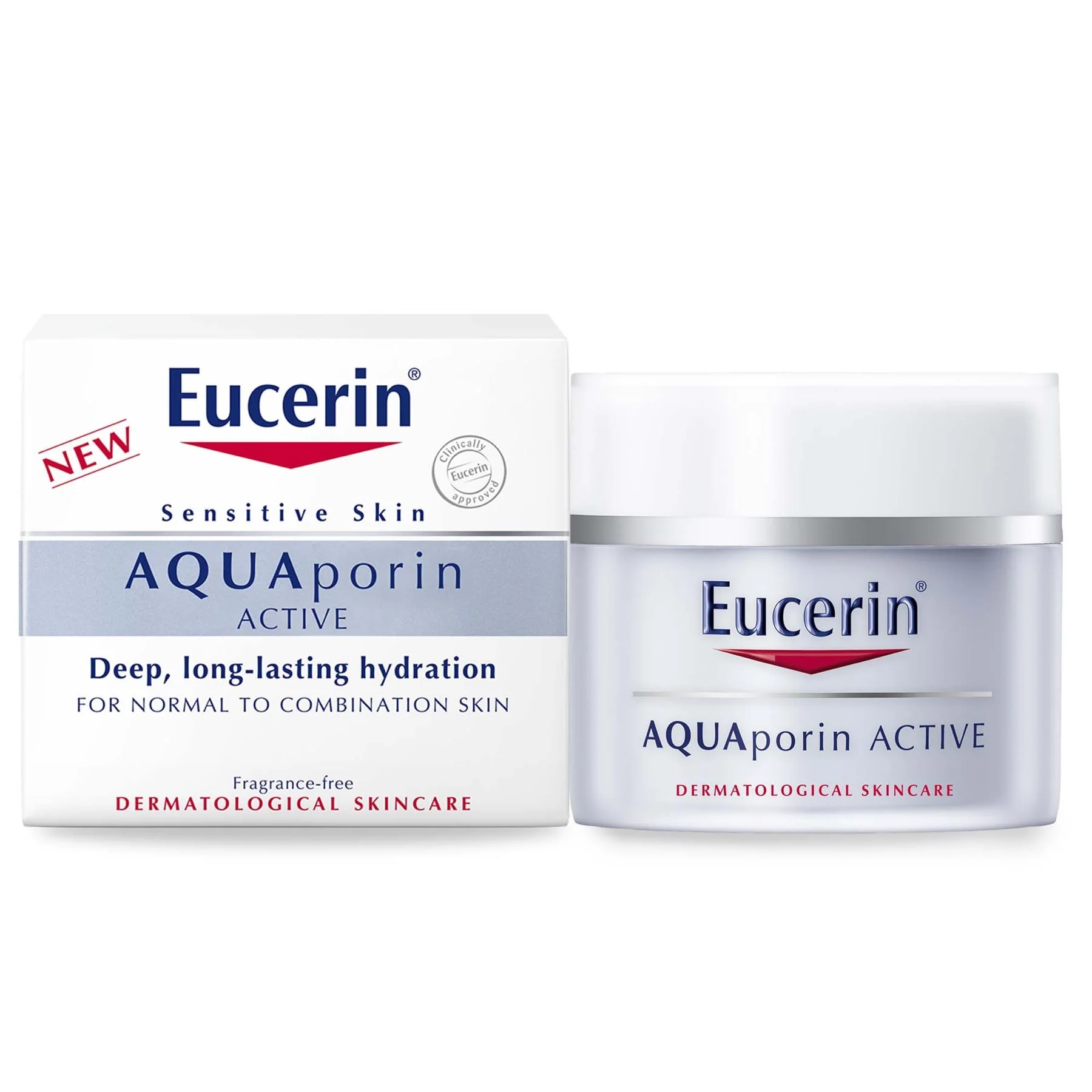 Eucerin Aquaporin Active Cream Body Moisturiser Normal-Combination Skin 50ml - Image 7