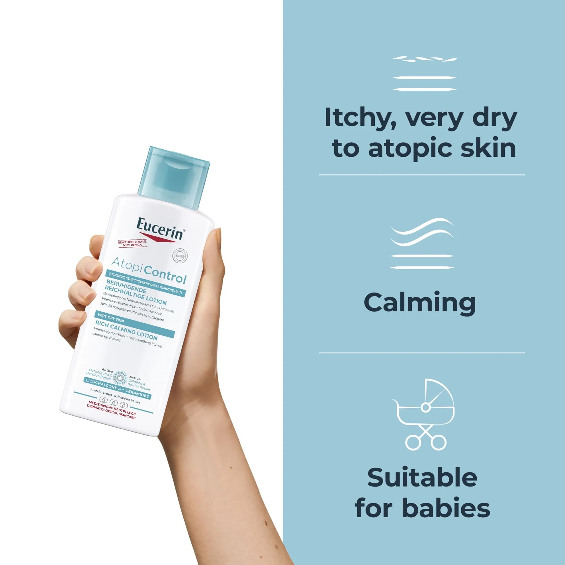 Eucerin AtopiControl Body Lotion 250ml - Image 3
